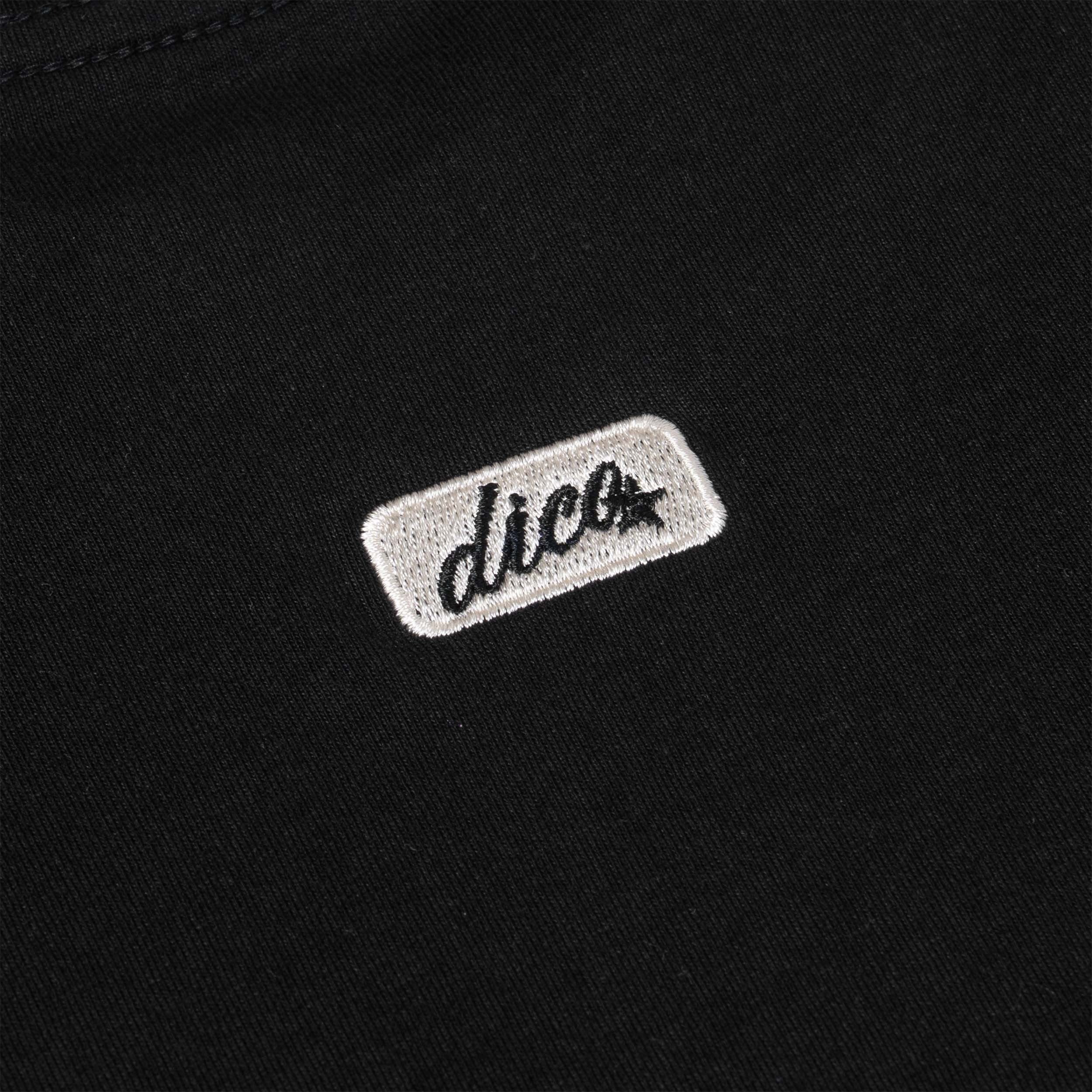 Dico Fluffy Print T-Shirt Black