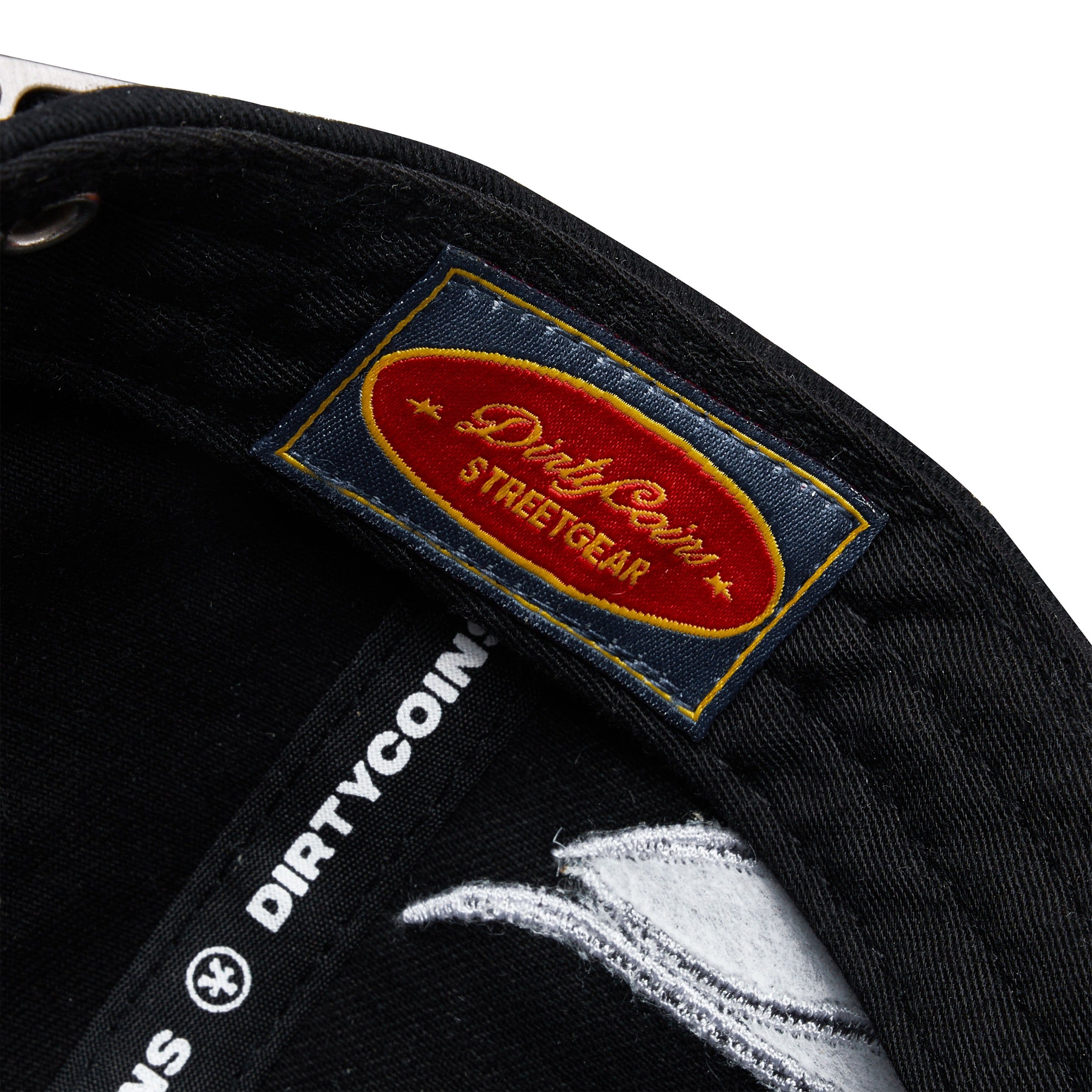 Cap DirtyCoins Racing Crew Embroidery Black