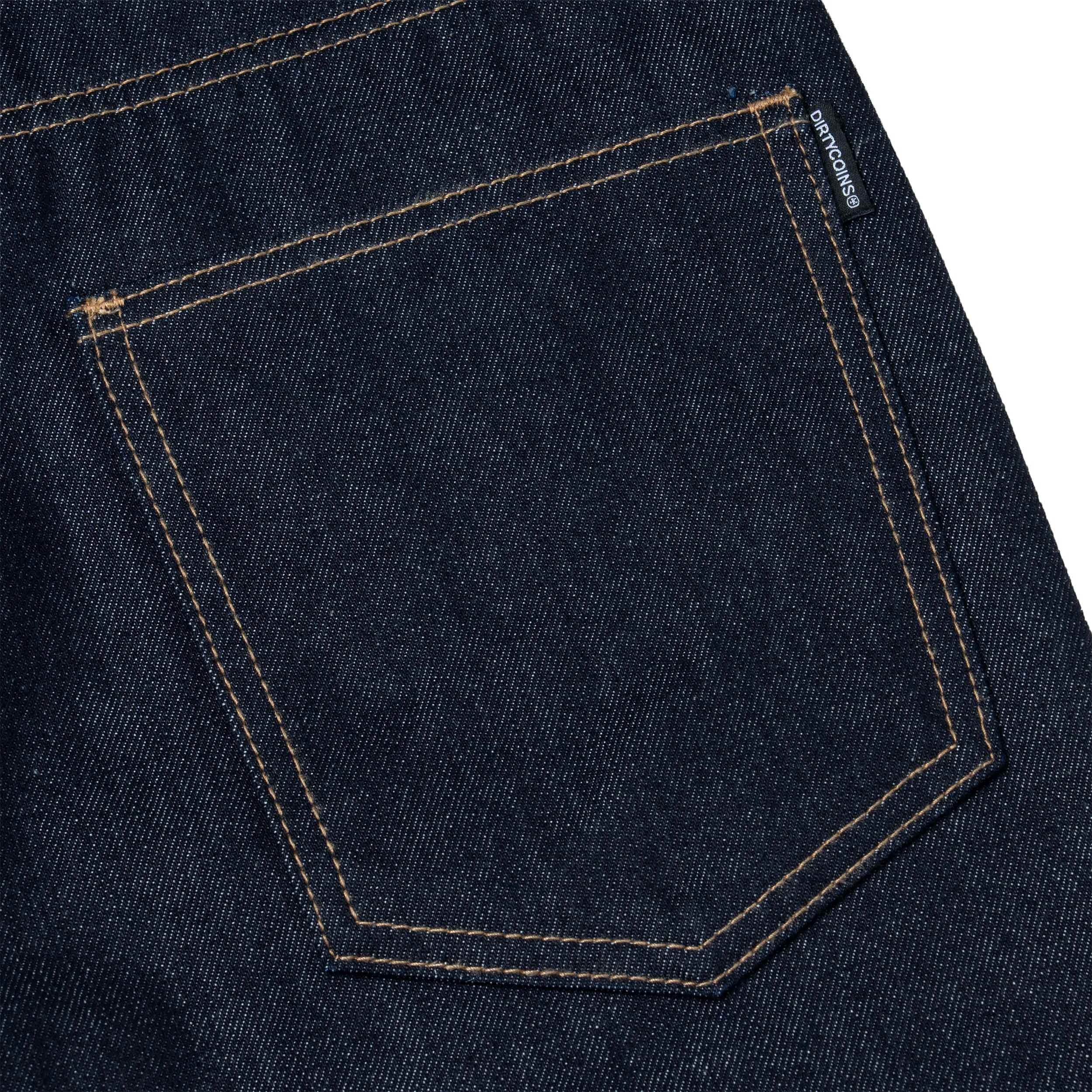 DCxRS Logo Embroidery Raw Denim