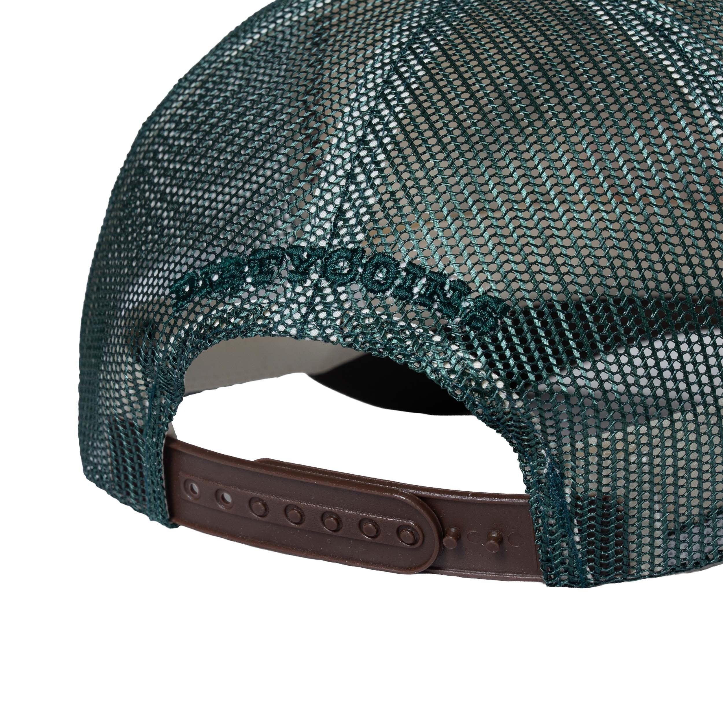 DCxRS Tongue Embroidery Mesh Cap Green
