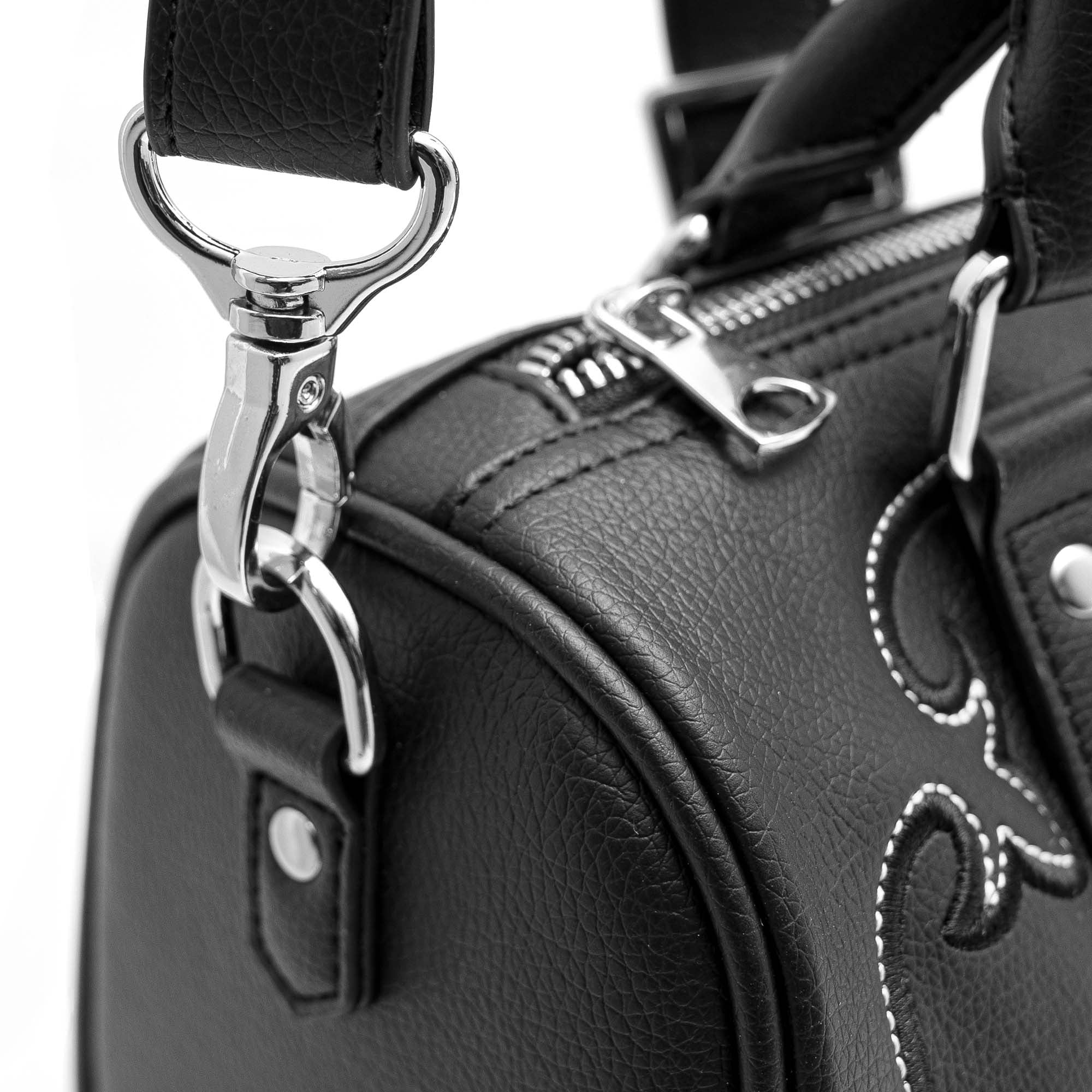 DCxRS Western Studs Mini Bowler Bag Black