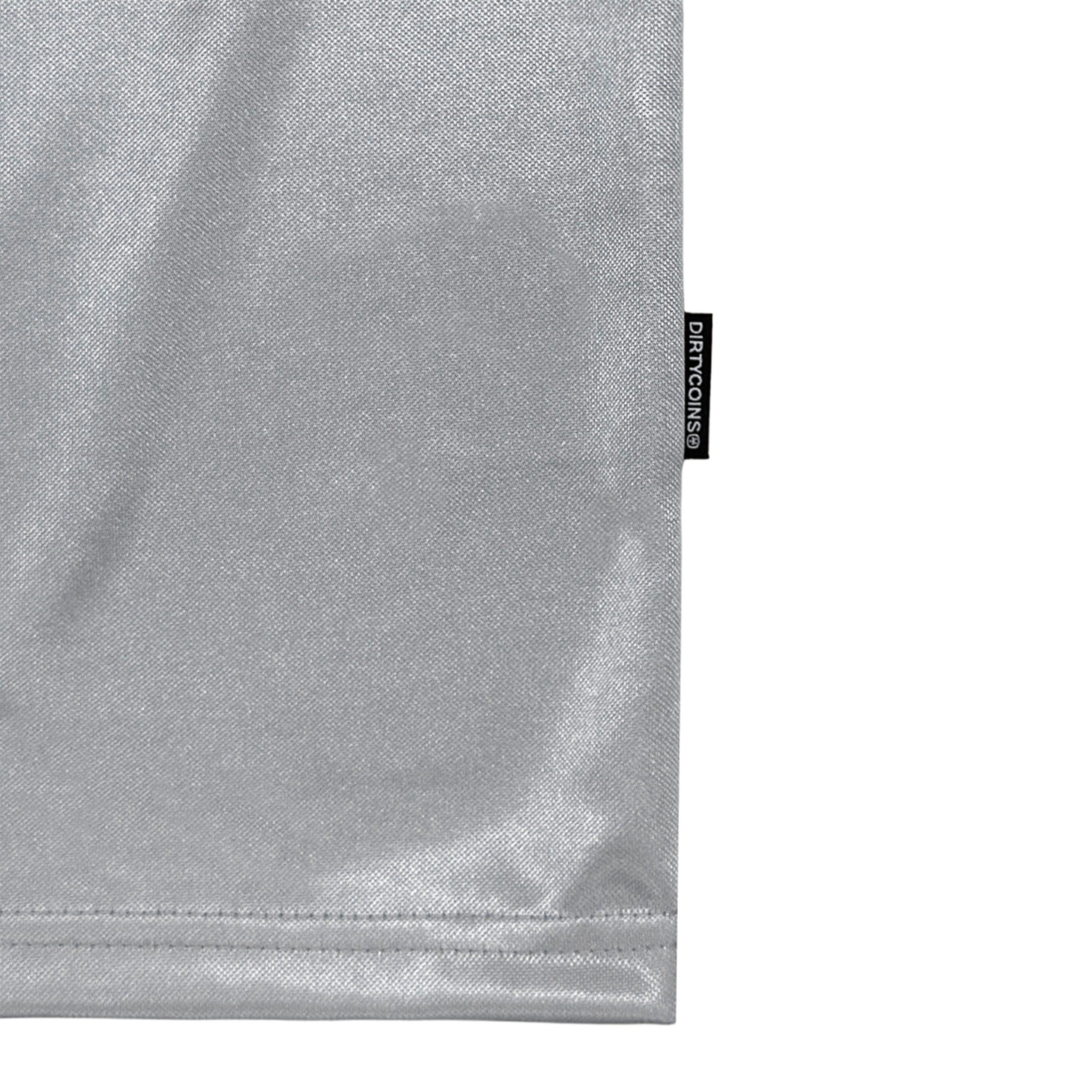 DCxRS Logo Glossy Soccer Jersey Grey