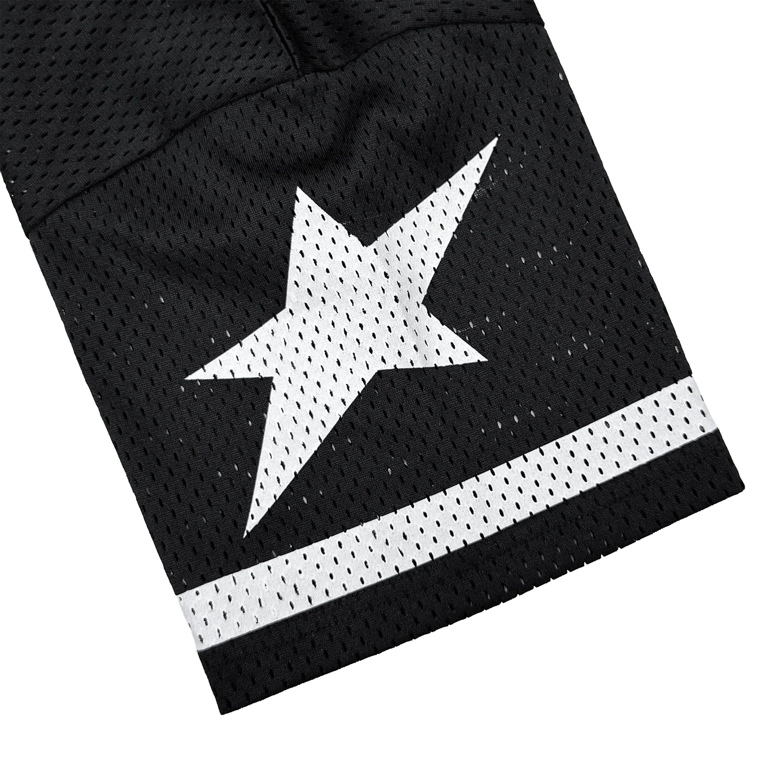 DCxRS Star 01 Football Jersey Croptop Black