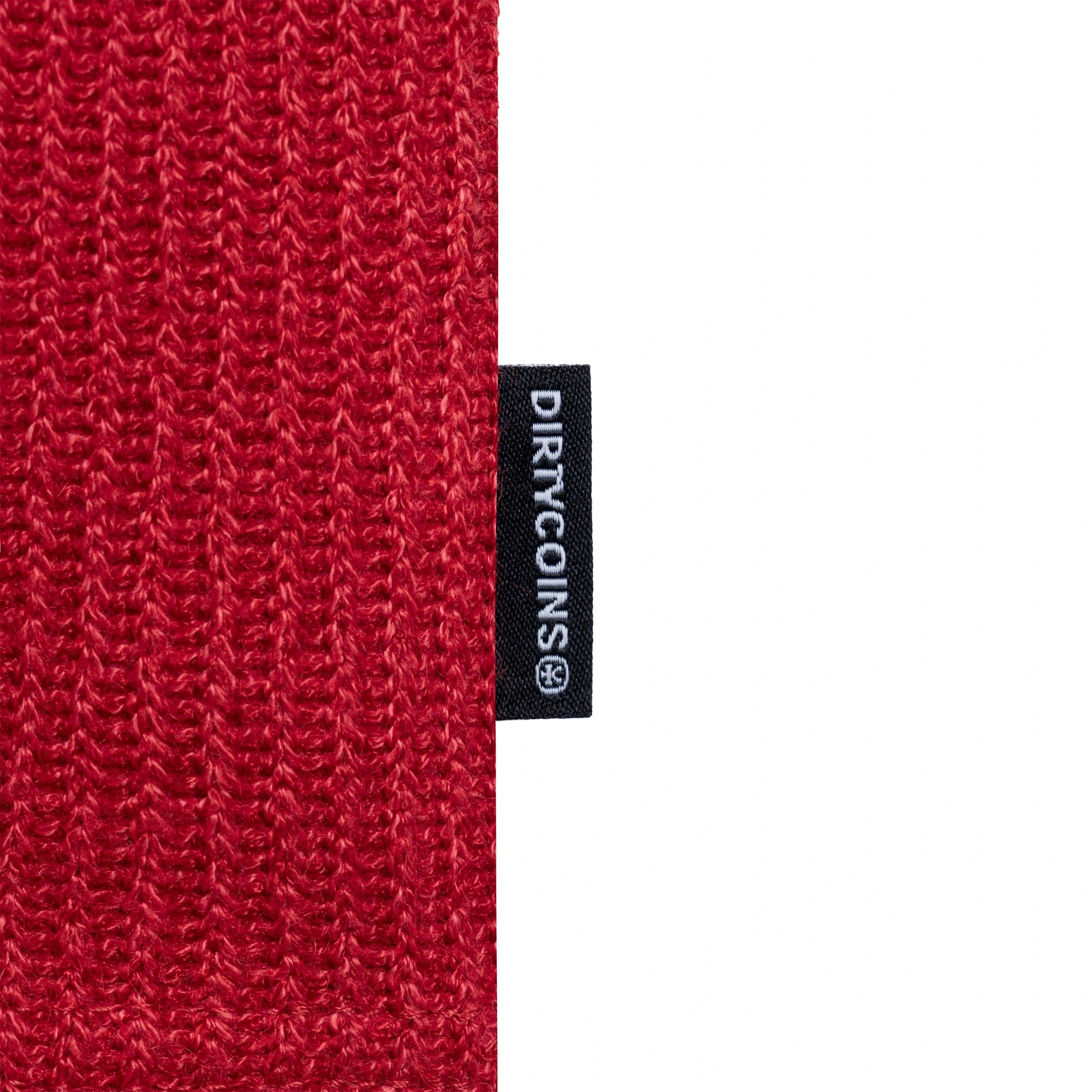 DirtyCoins Horse Power Knit Sweater Red