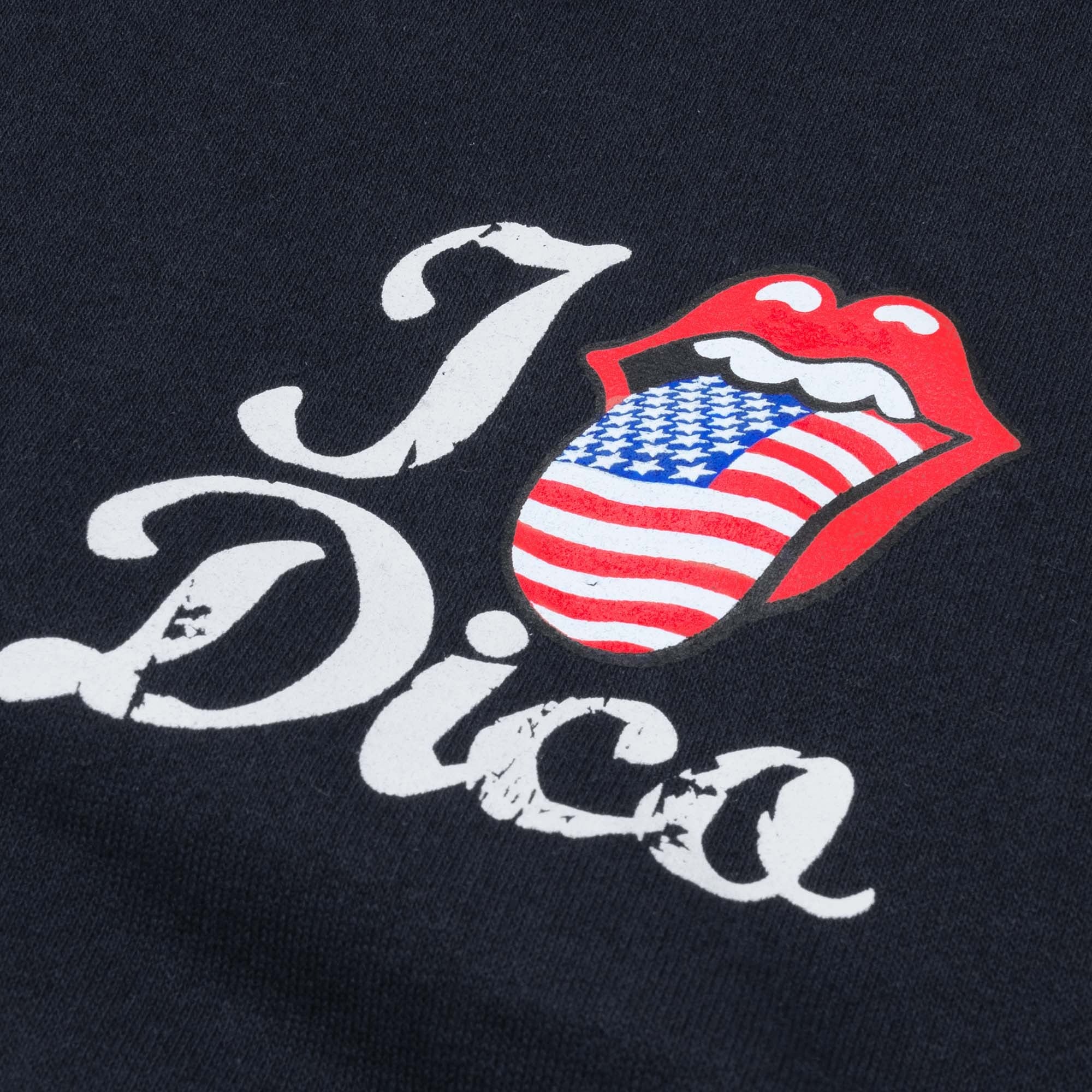 DCxRS American Tongue Zip-Up Hoodie Navy