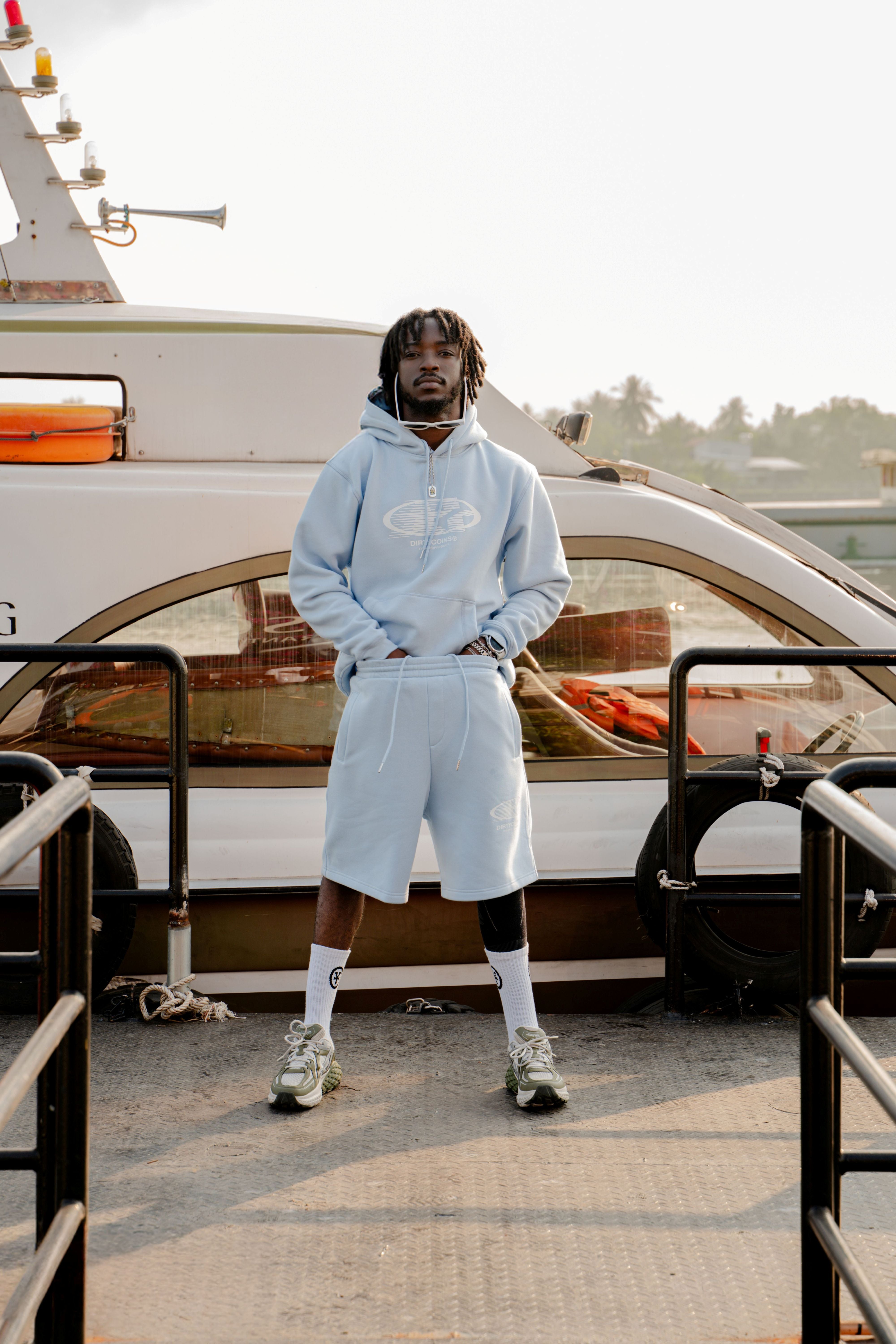 DirtyCoins Star Sweatshorts