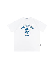 DirtyCoins Floral Silhouette T-Shirt White