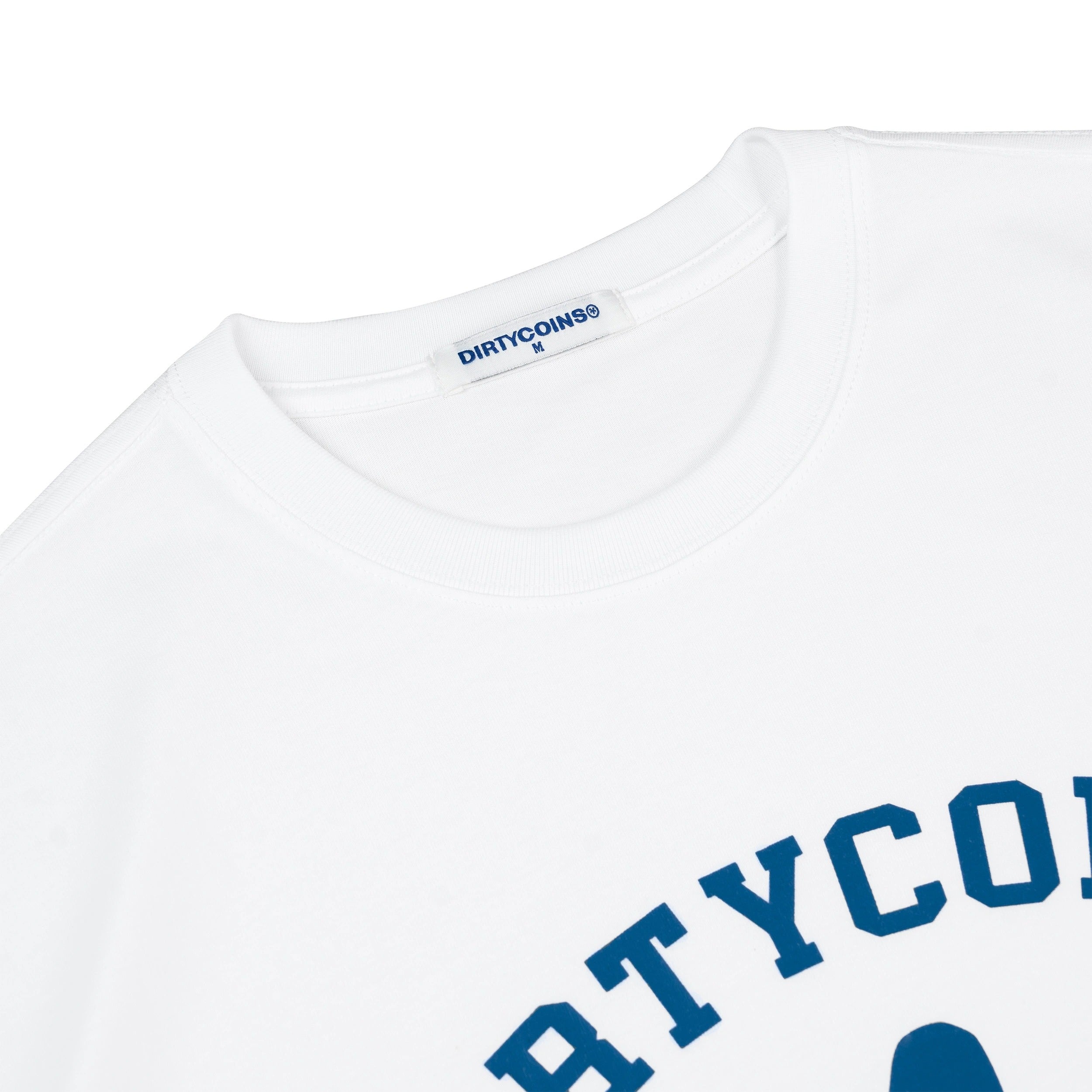 DirtyCoins Floral Silhouette T-Shirt White