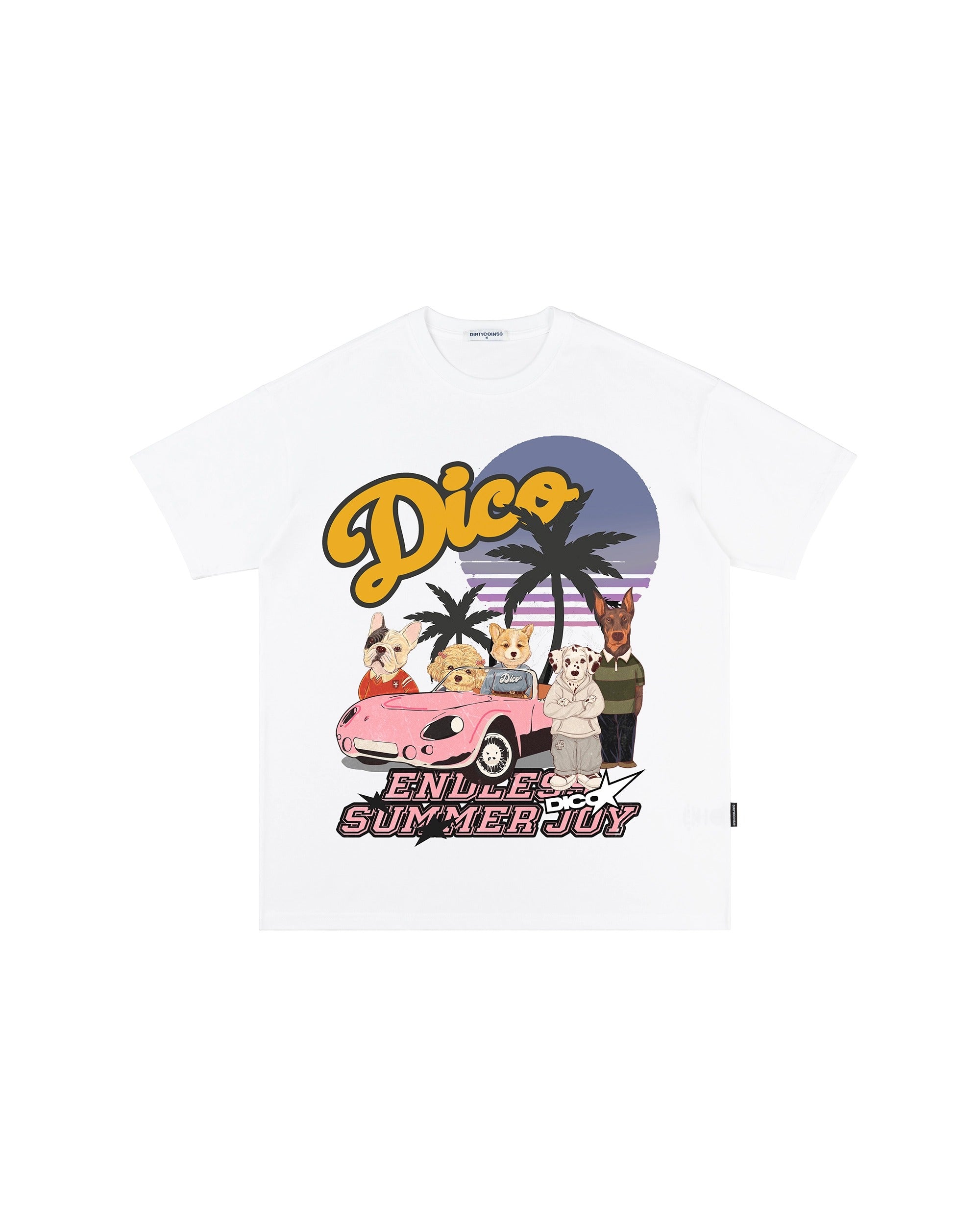 DirtyCoins Endless Summer T-Shirt White