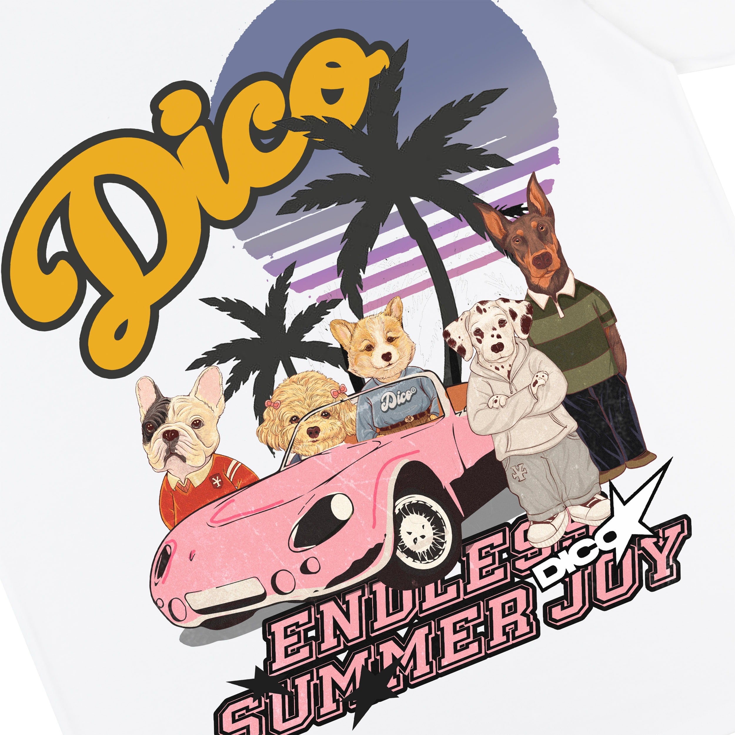 DirtyCoins Endless Summer T-Shirt White