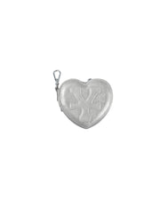Logo Patched Heart Mini Pounch