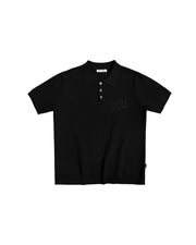DirtyCoins Rope Embroidery Knit Polo