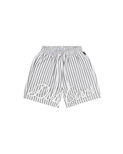 Striped Script Logo Shorts