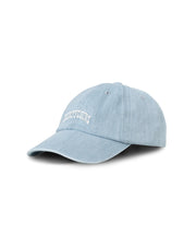 Cap Denim Washed Logo Embroidery