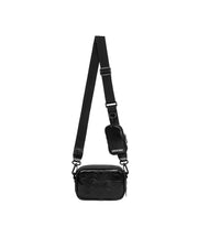 DirtyCoins Logo Patches Crossbody Bag