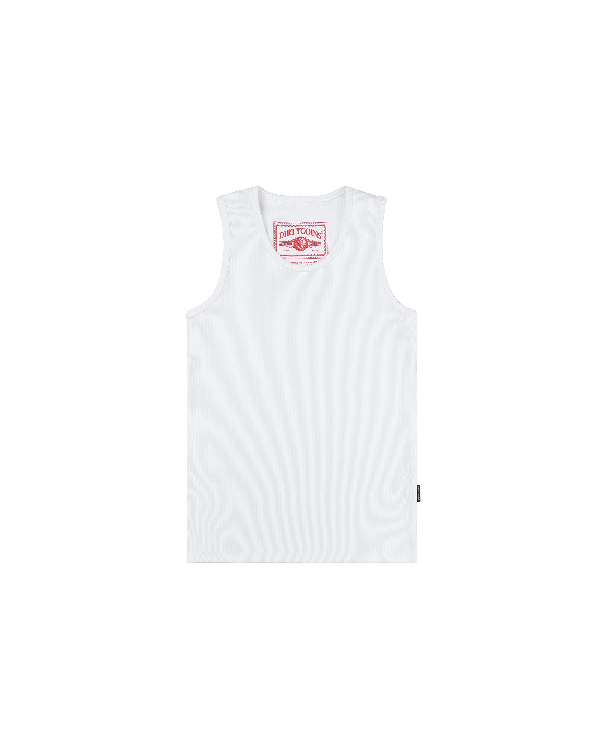 DirtyCoins Printed Label Tank Top