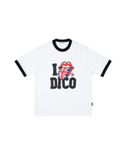 DCxRS UK Tongue Ringer Tee White