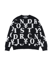 Letters Monogram Knit Sweater