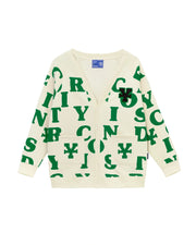 DirtyCoins Print Cardigan