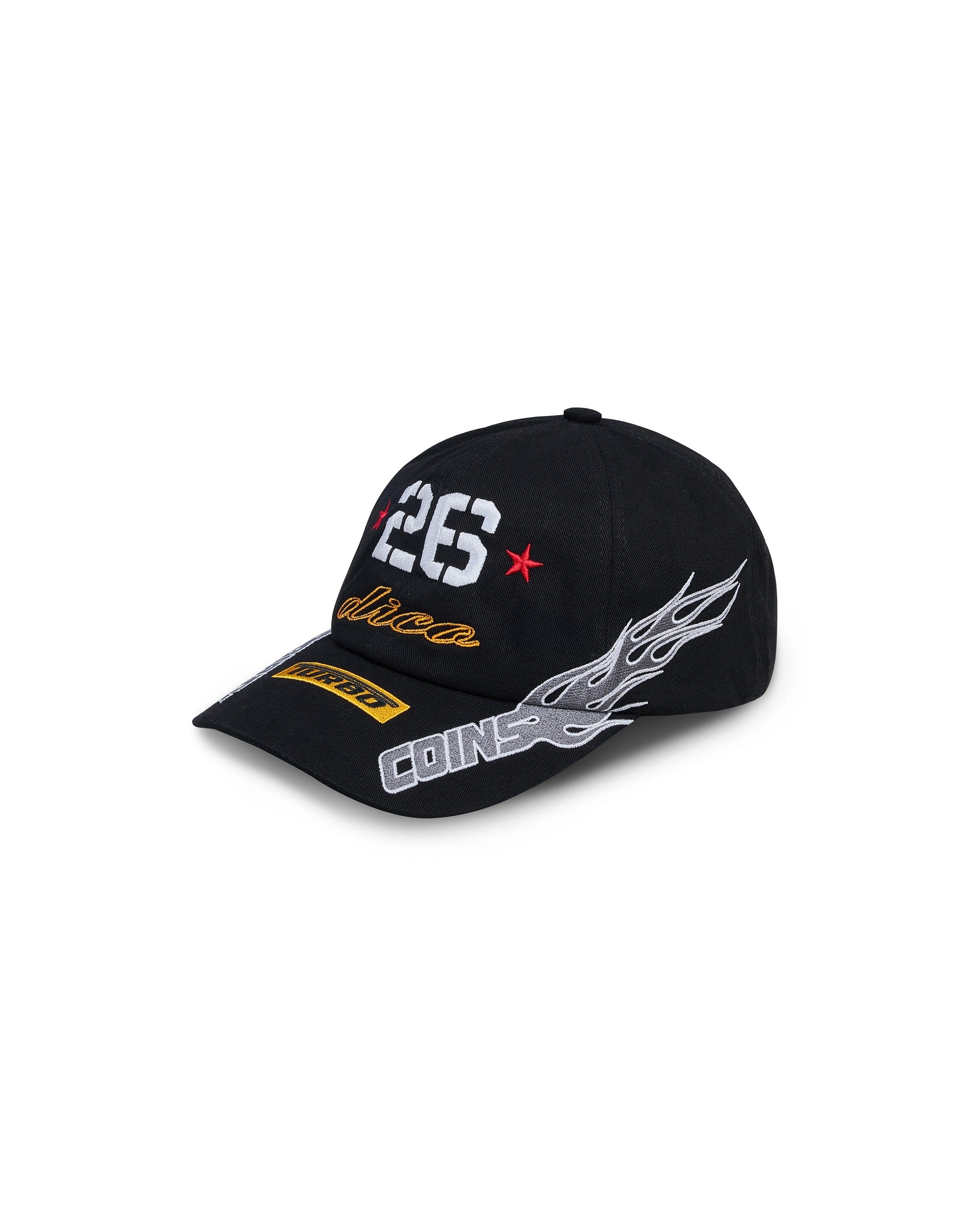 Cap DirtyCoins Racing Crew Embroidery Black