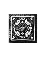 Bandana Signature Y Pattern - Black