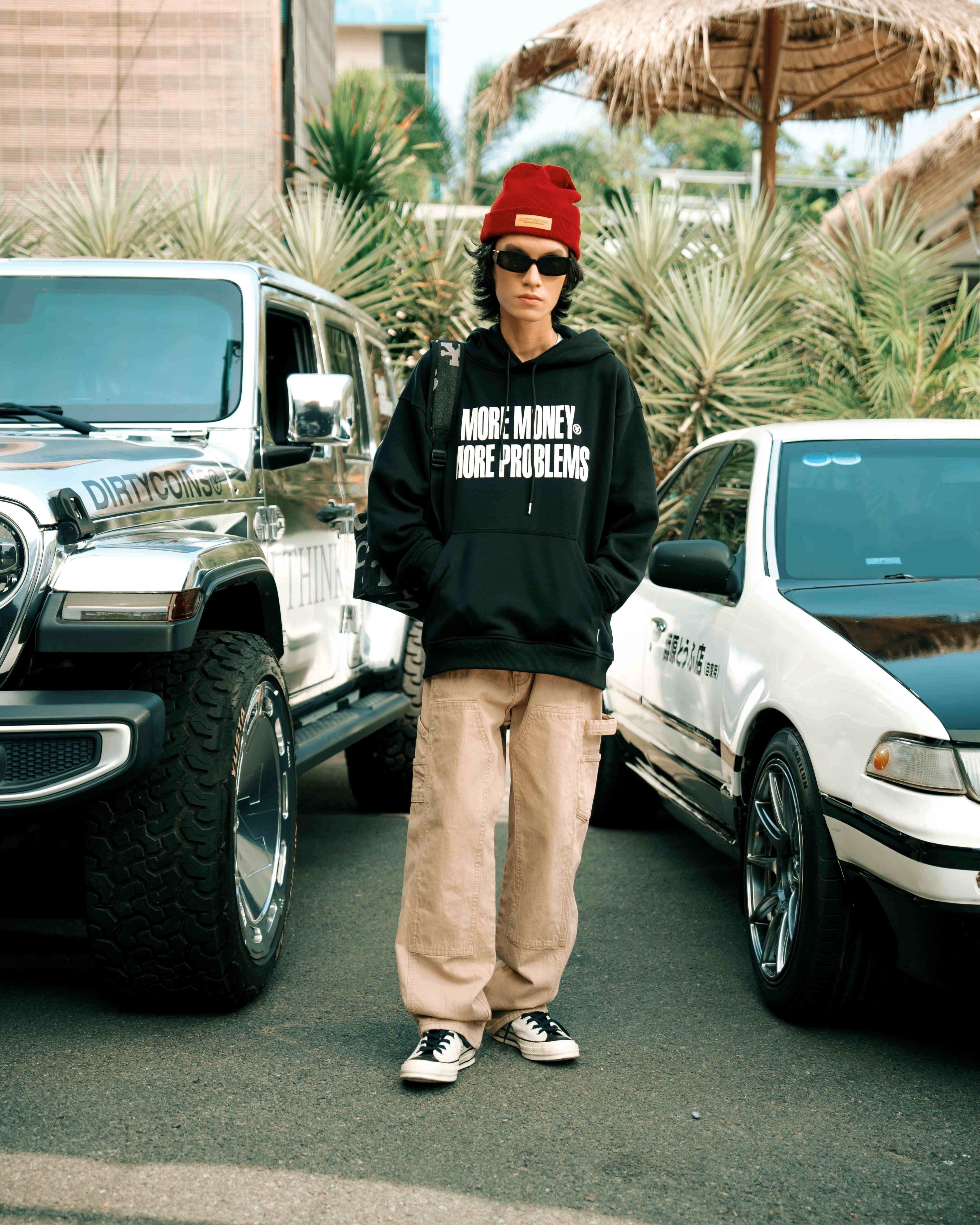 More Money More Problems Hoodie - Black