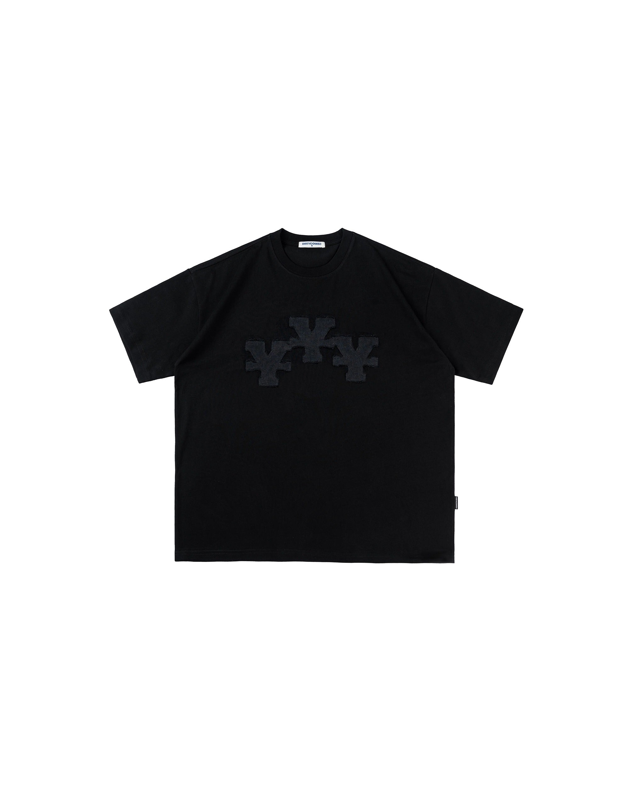 Y' Patches Black T-shirt - Black