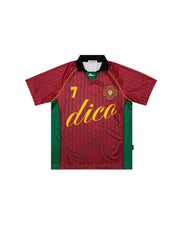 DirtyCoins Soccer Jersey Dico Seven Red Green