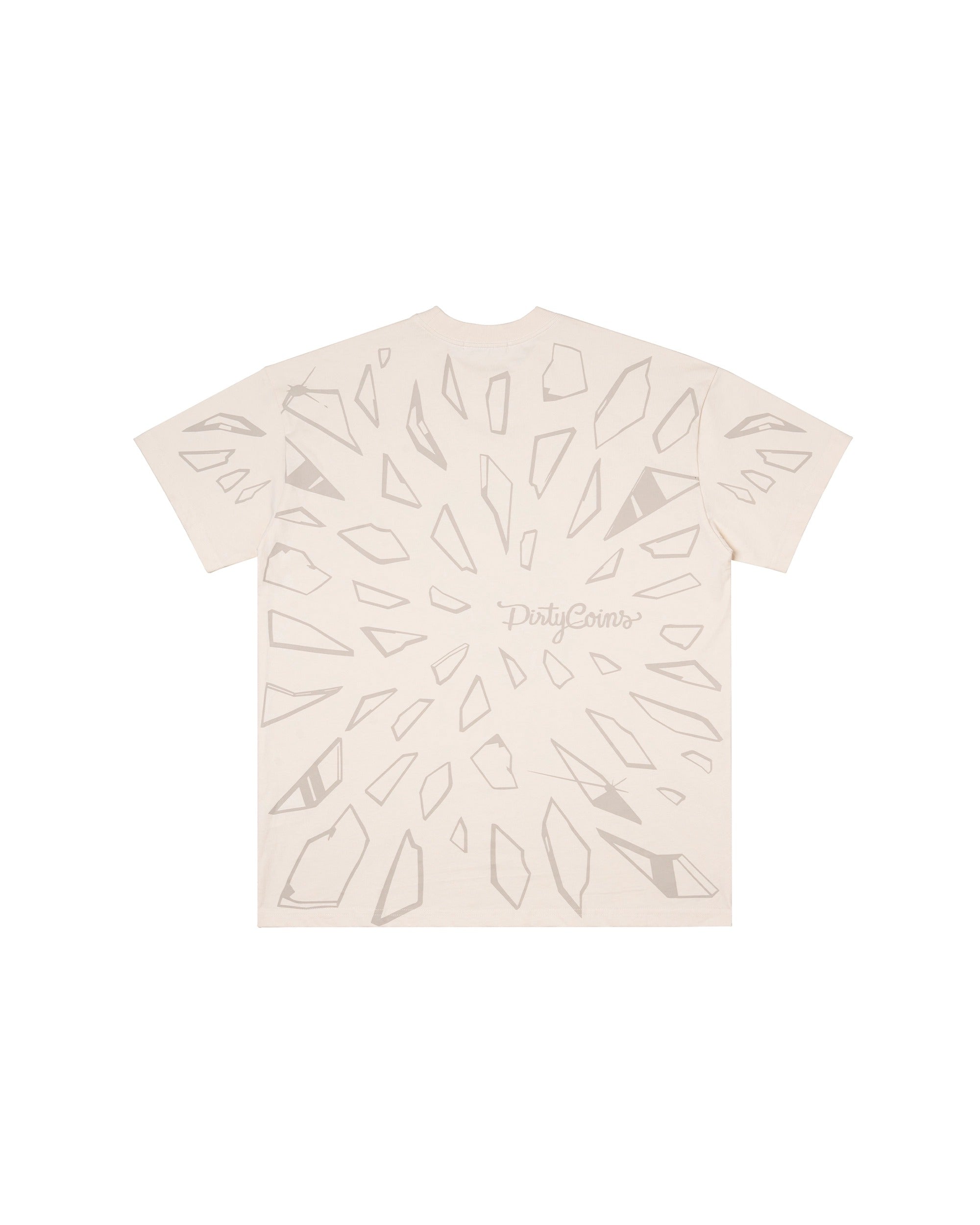 DCxRS Breaking Printed T-Shirt Cream