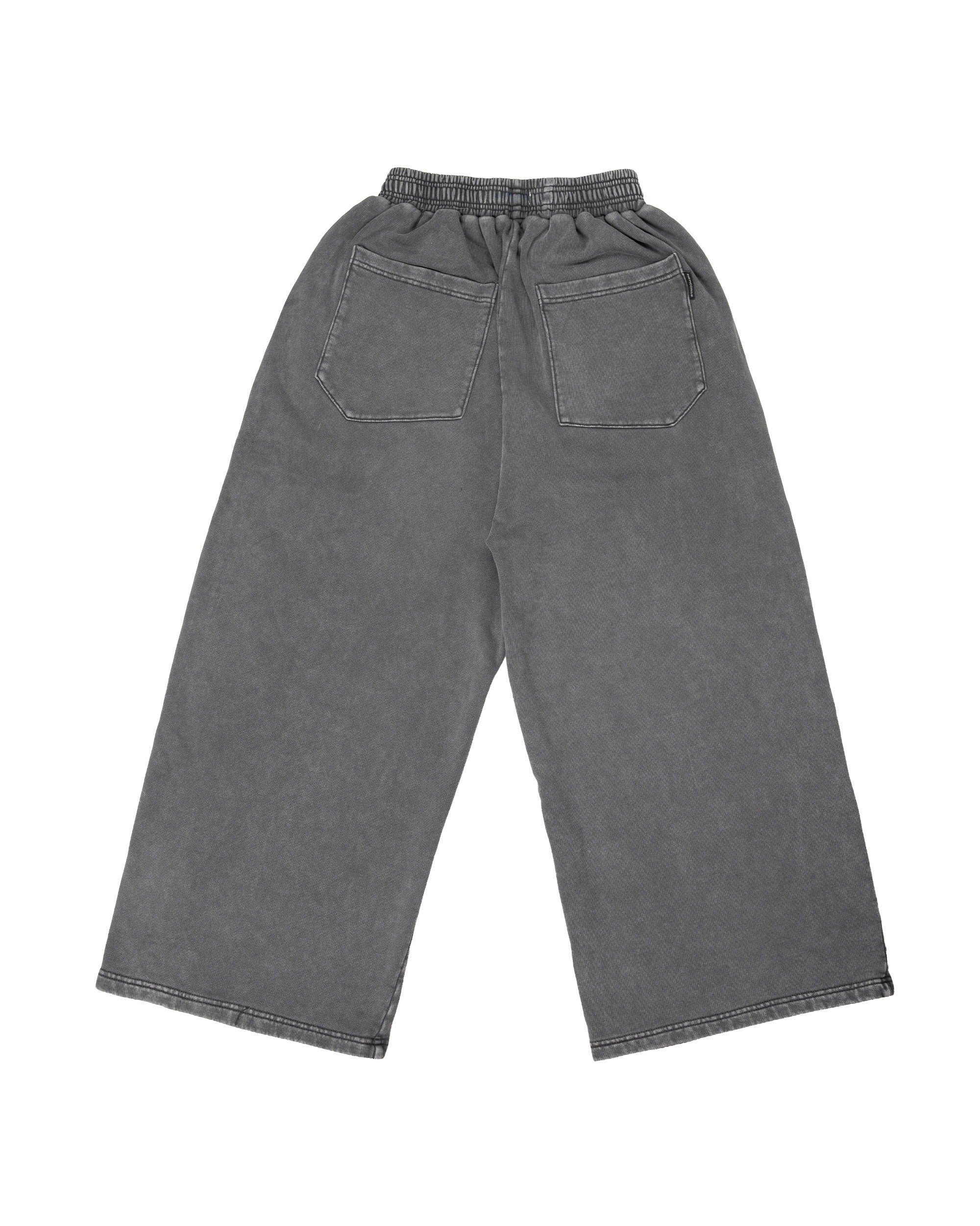 DCxRS Sheriff Print Faded Sweatpants Black