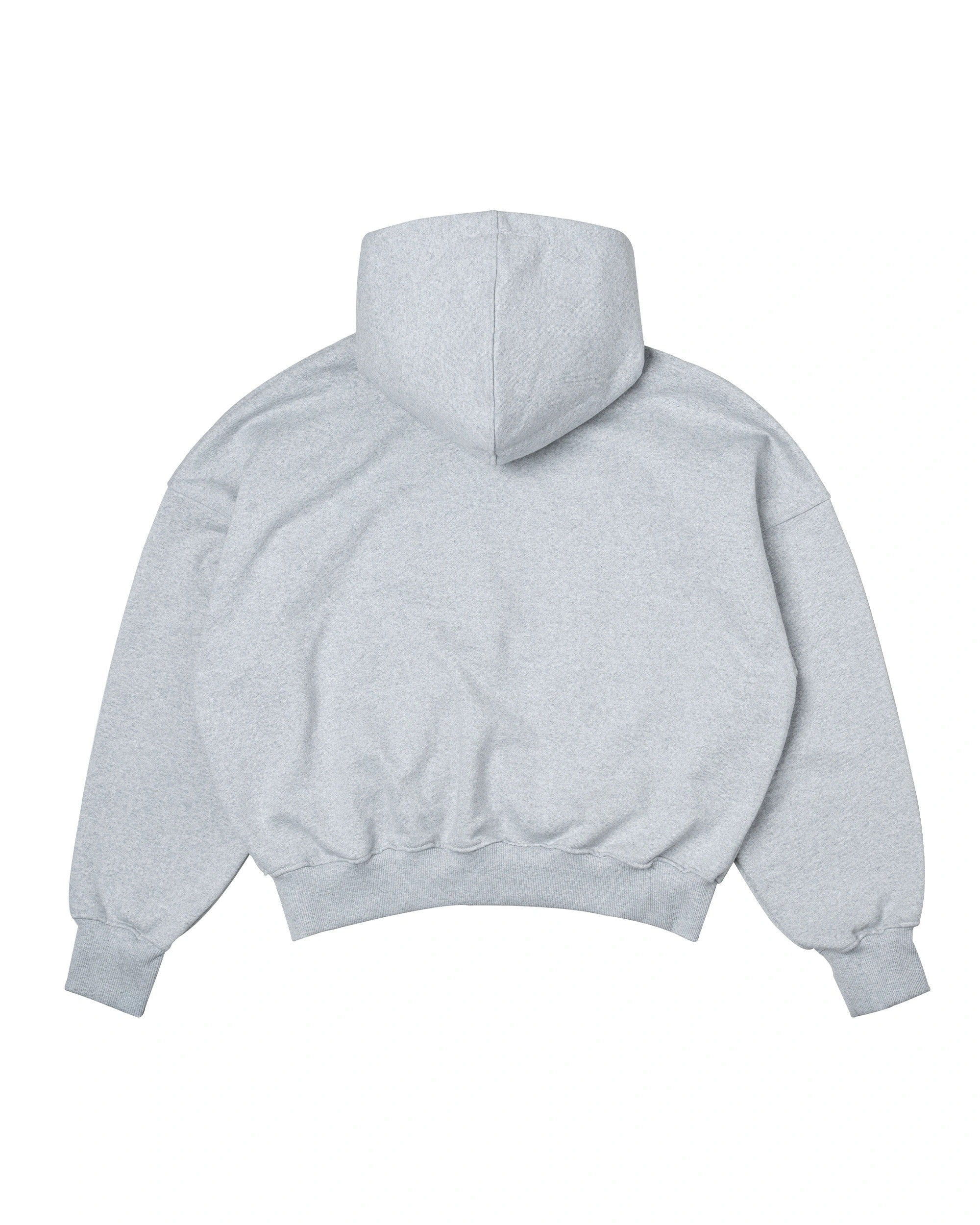 DCxRS Vint Tongue Zip Up Hoodie Grey