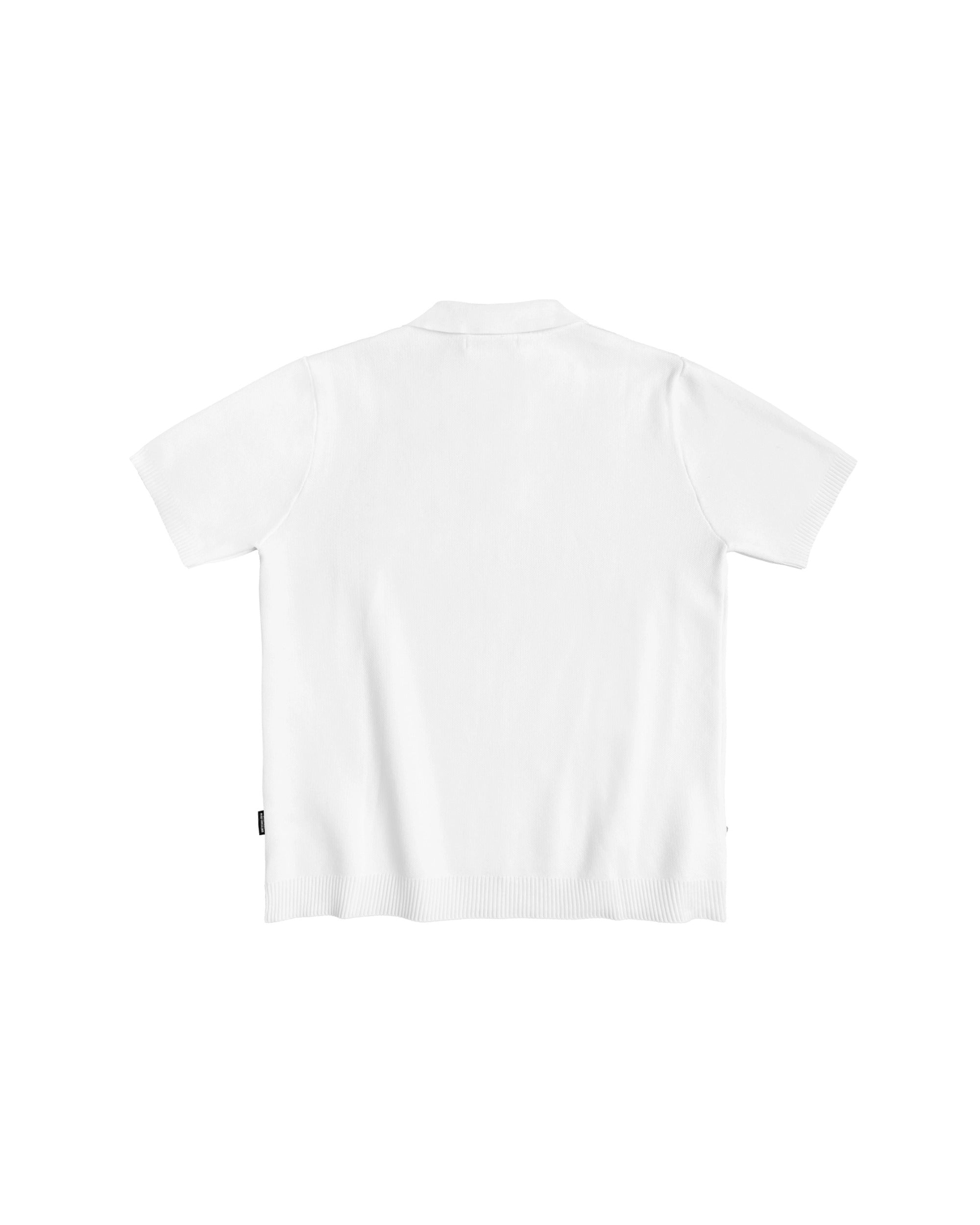 DirtyCoins Rope Embroidery Knit Polo