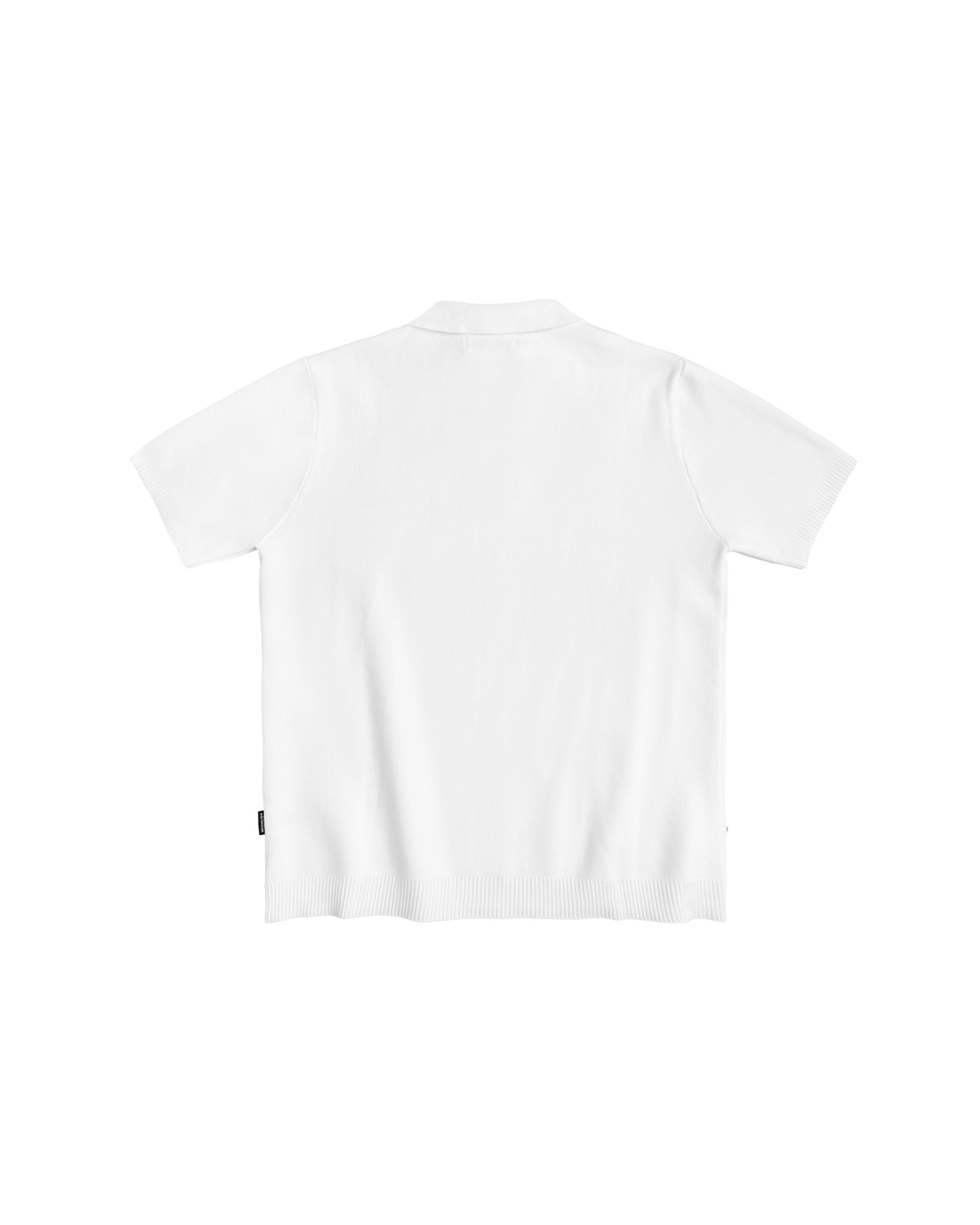 DirtyCoins Rope Embroidery Knit Polo