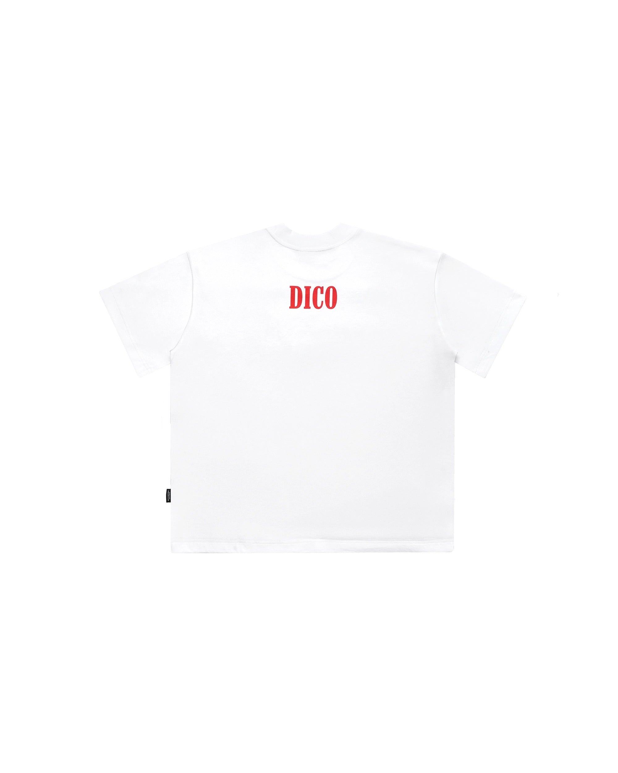 DirtyCoins Graffiti Pony Print T-shirt White