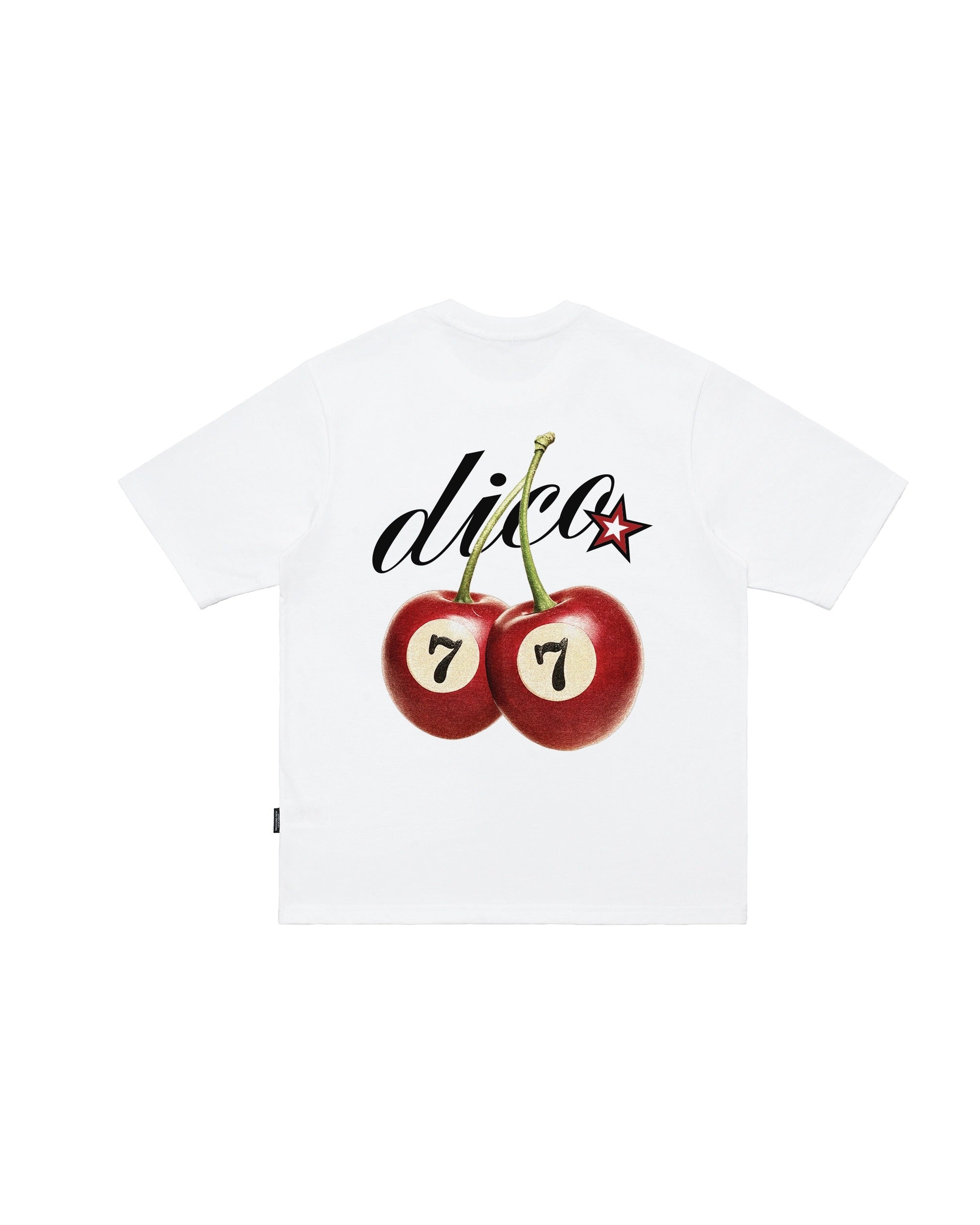 DirtyCoins Seven Cherry T-Shirt White