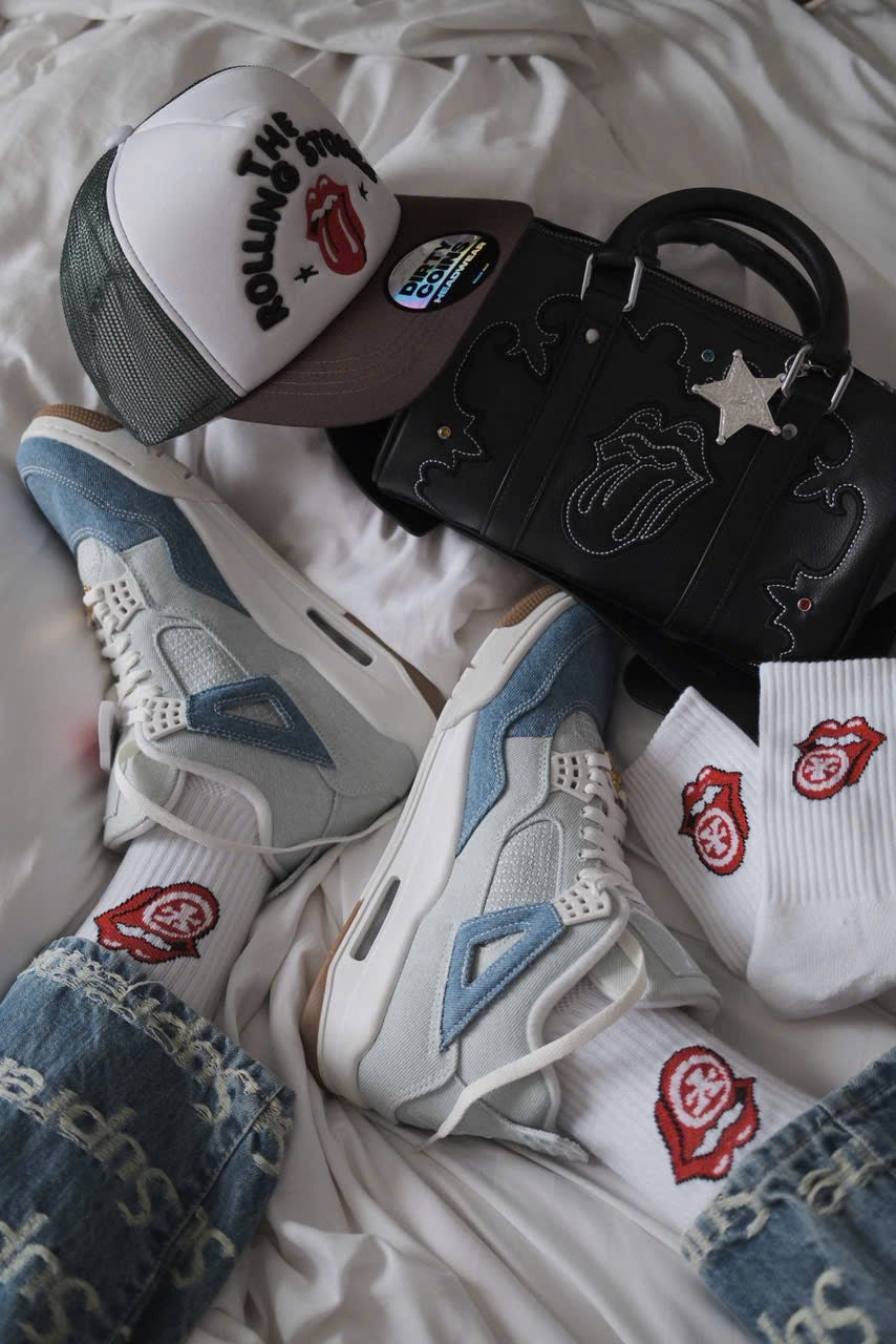 DCxRS Western Studs Mini Bowler Bag Black