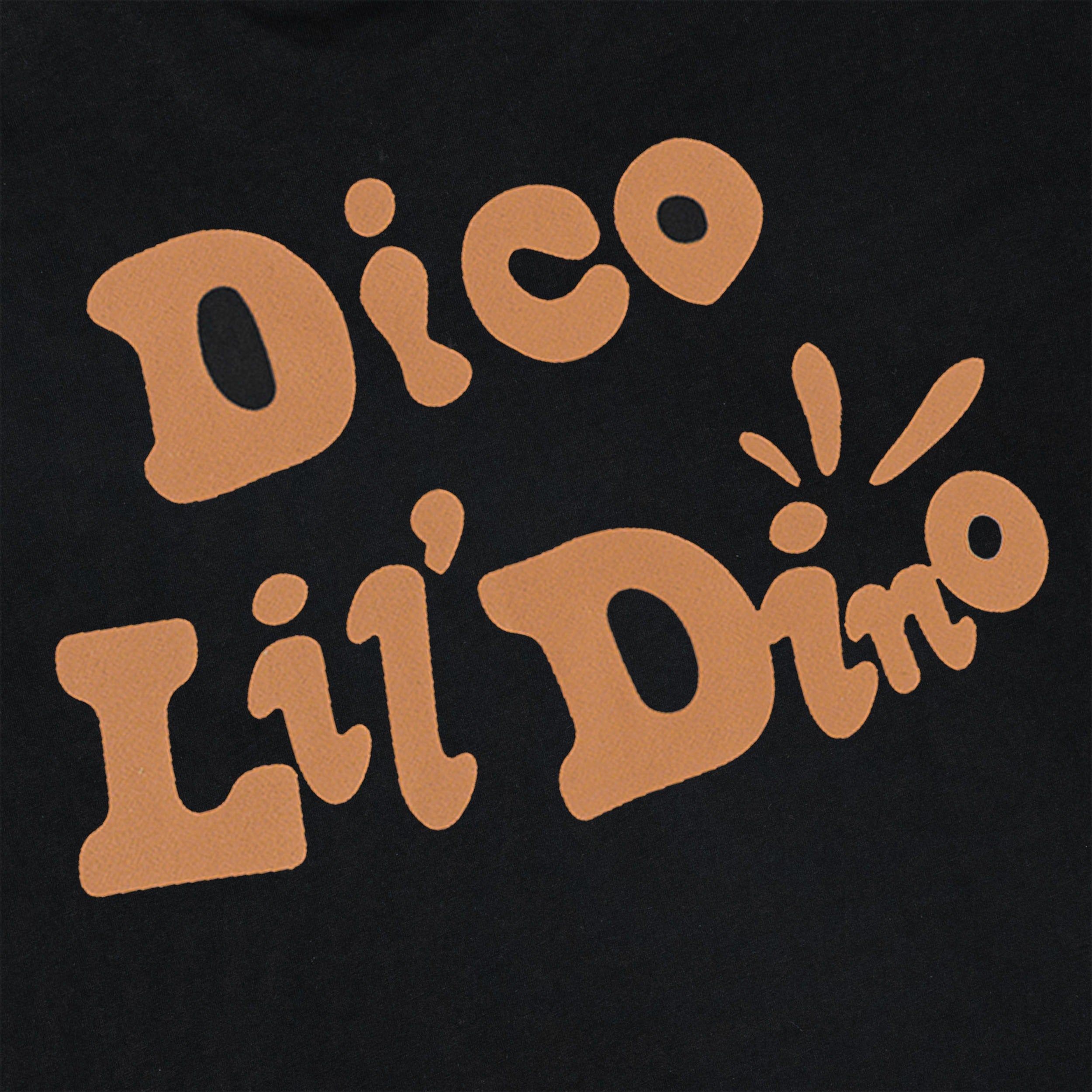 Dico Lil Dino Relaxed Boxy T-shirt Black