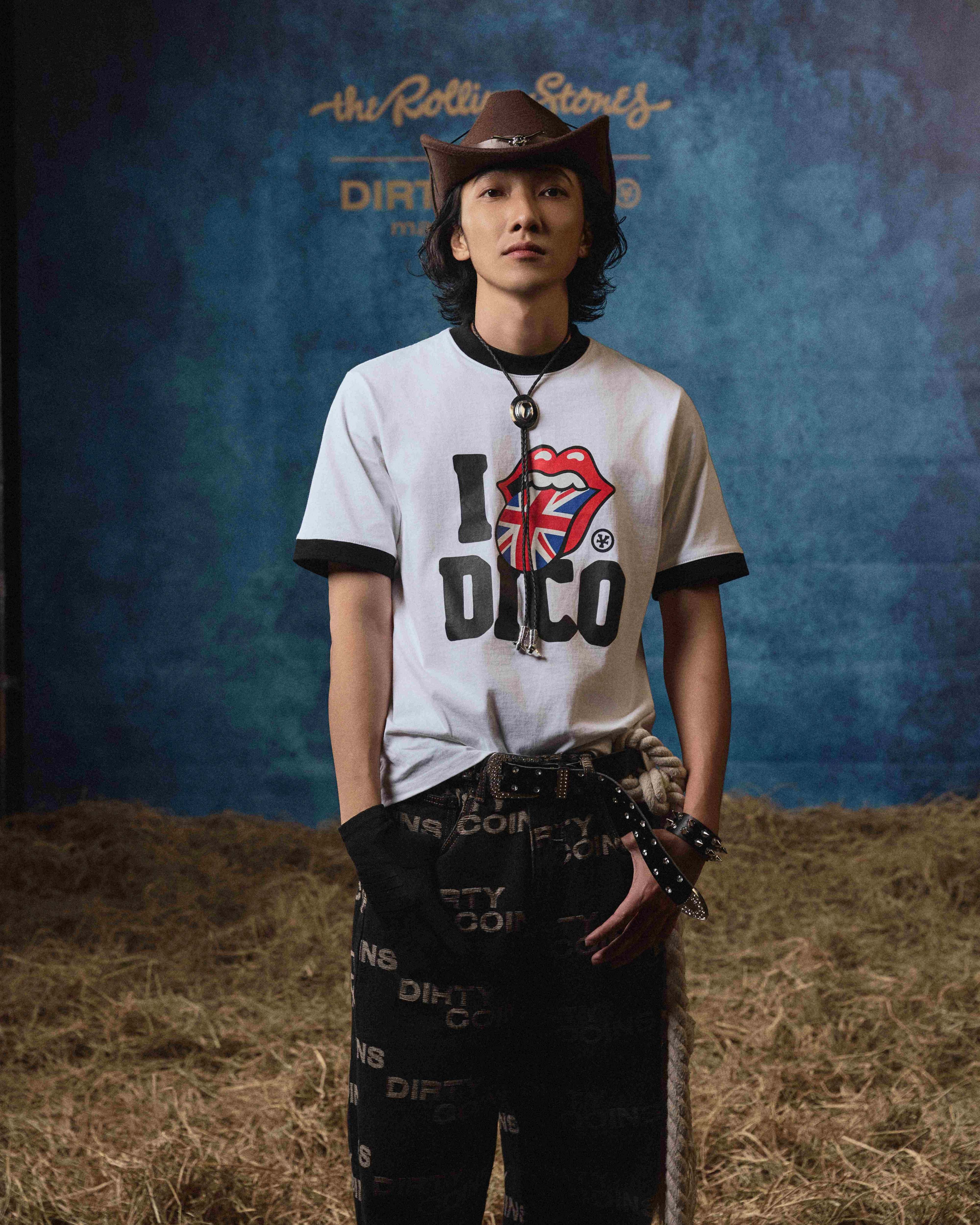 DCxRS UK Tongue Ringer Tee White