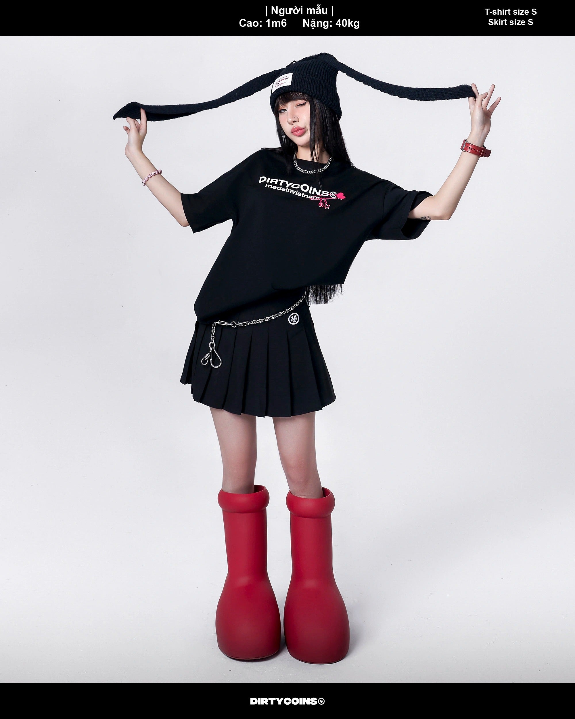 Internet Friends Relaxed T-shirt - Black