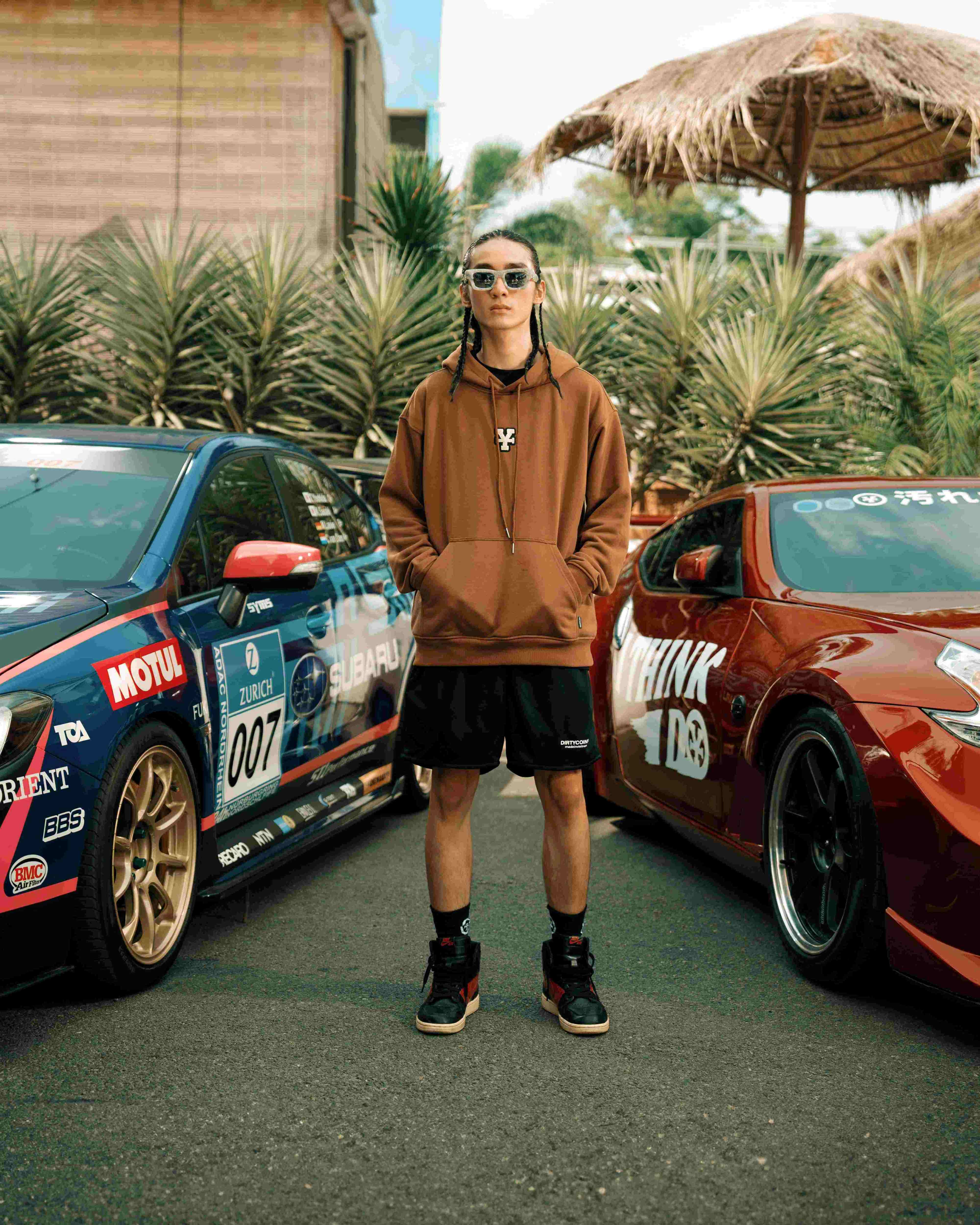 Logo Mesh Shorts - Black