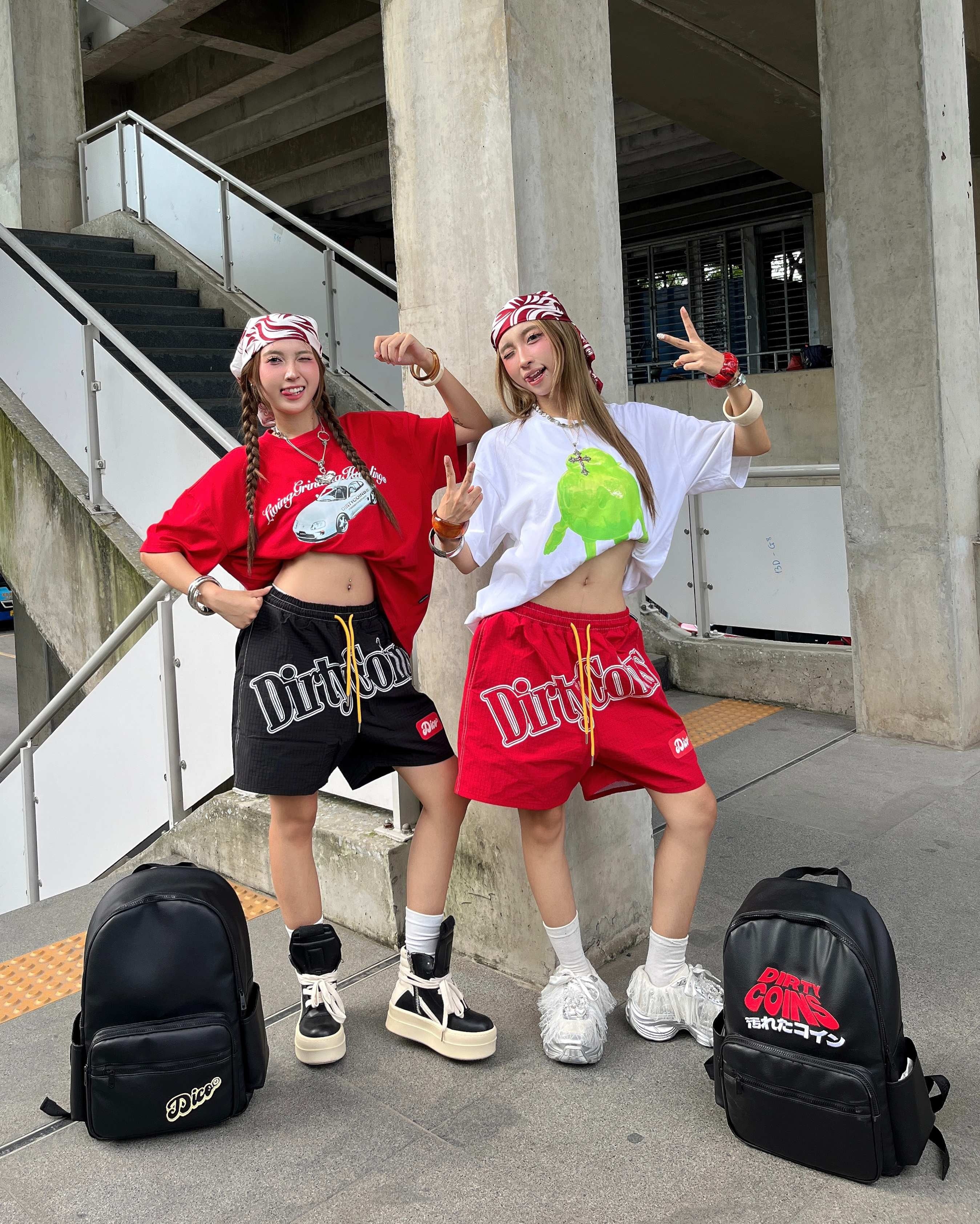 DirtyCoins Curve Ripstop Shorts