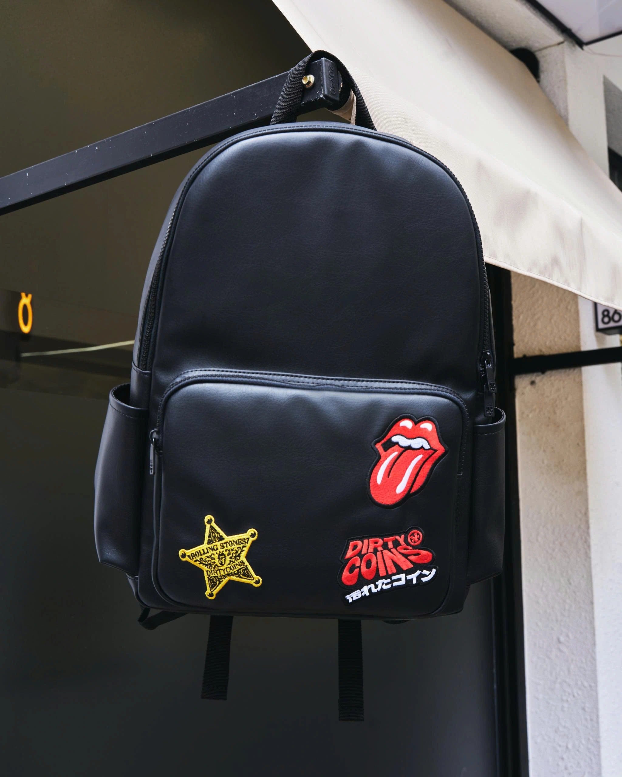 DCxRS Embroidery Logo Backpack Black