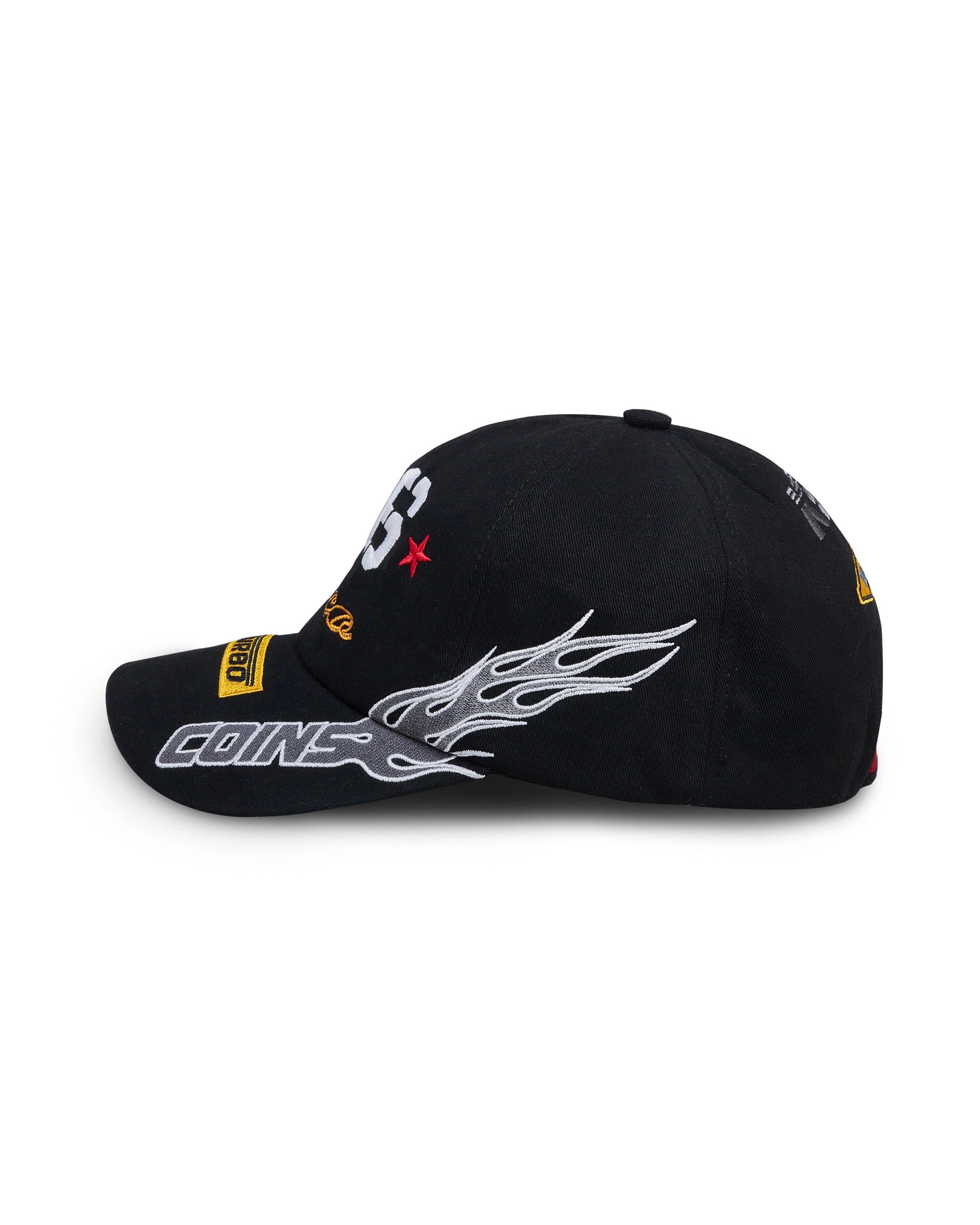 Cap DirtyCoins Racing Crew Embroidery Black