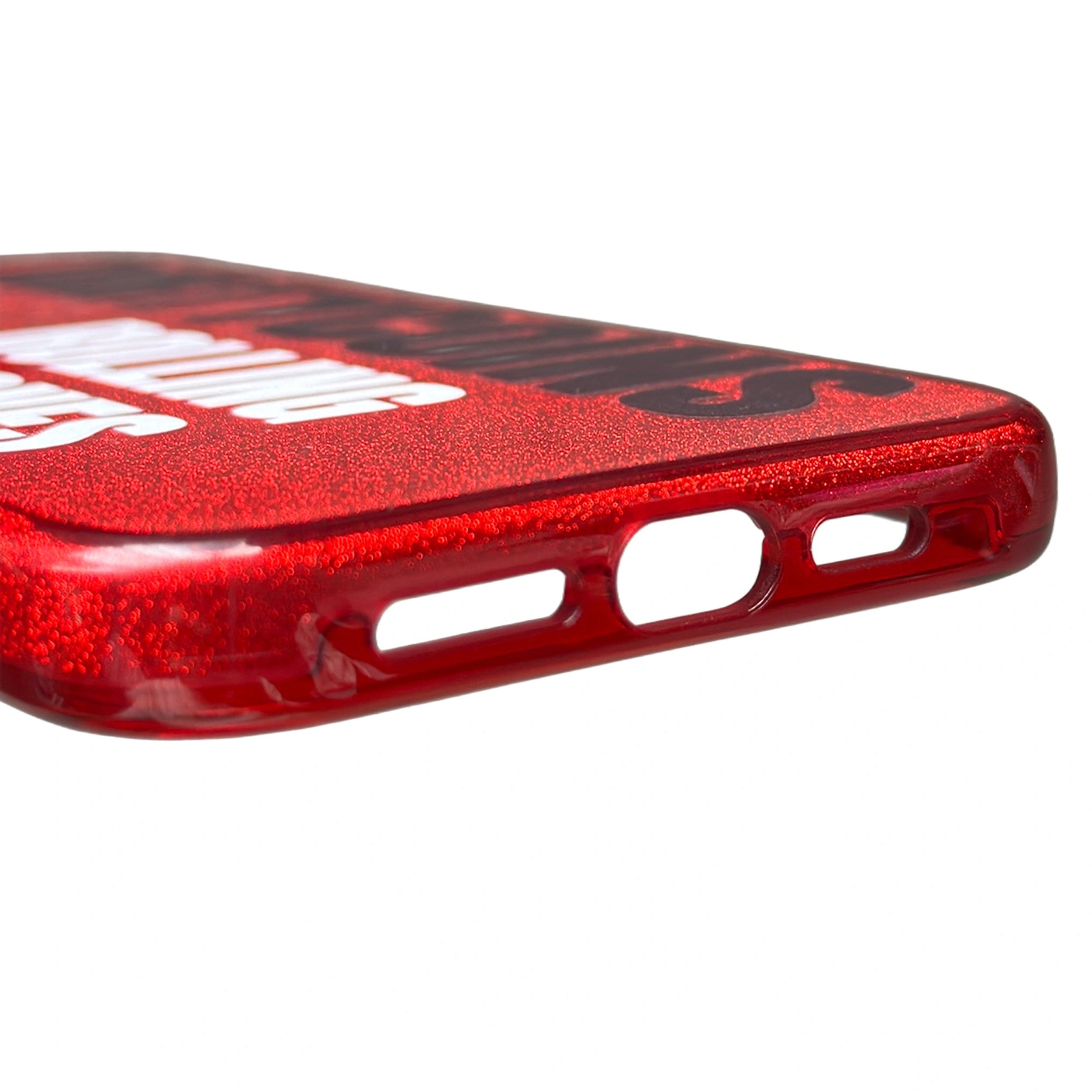 DCxRS Type Bold Phone Case Red