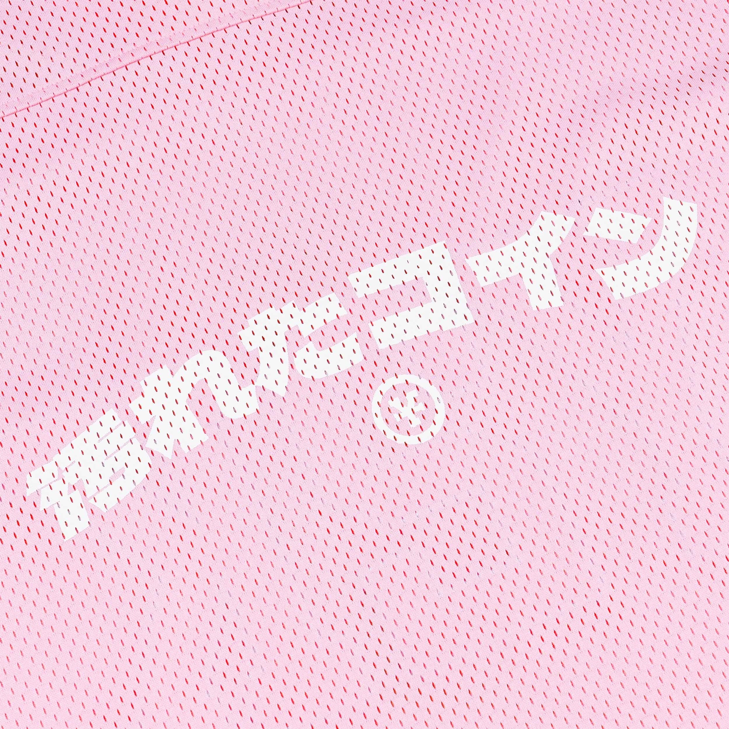 DirtyCoins Y2K Jersey Football Pink