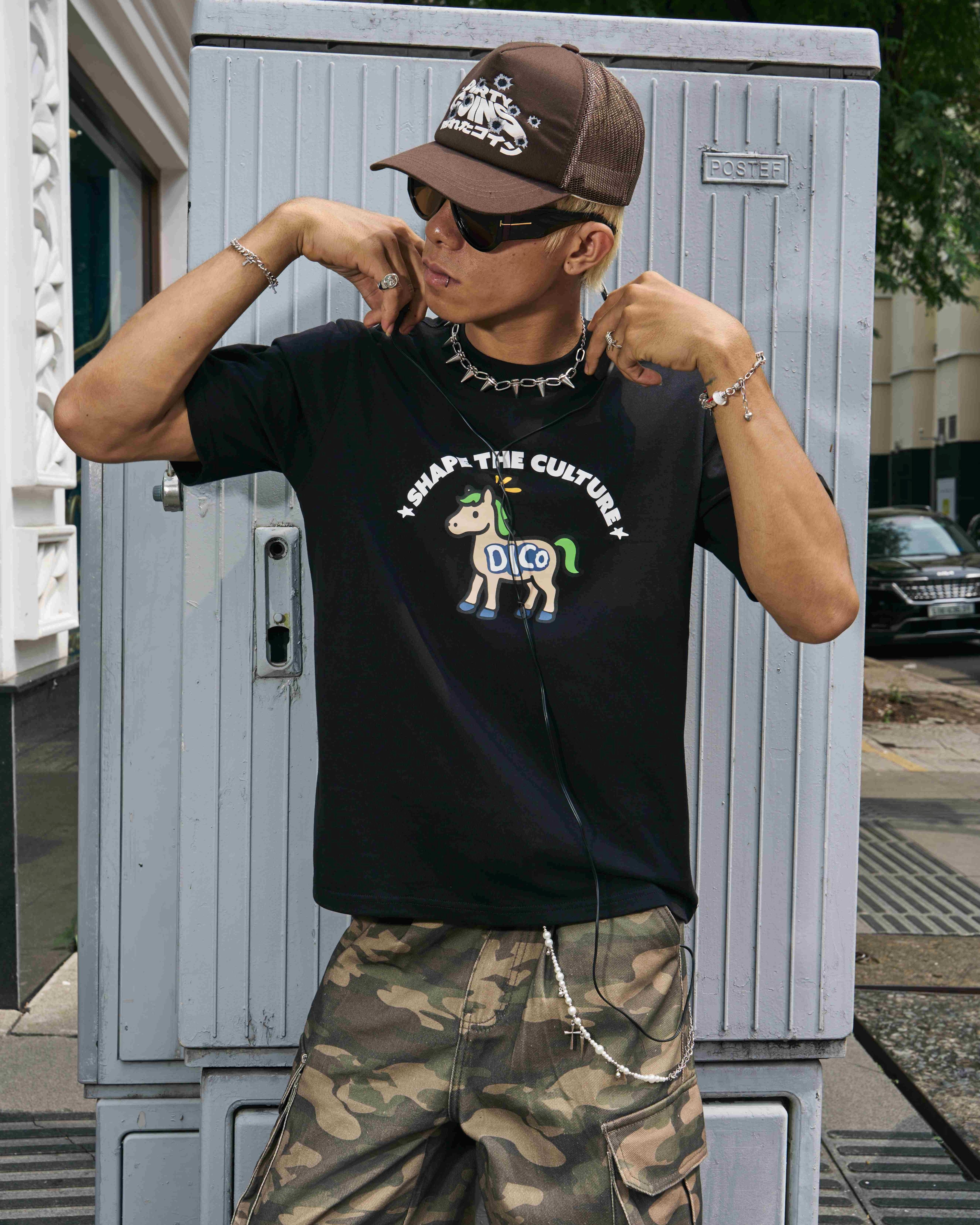 DirtyCoins Lil Pony T-Shirt Black