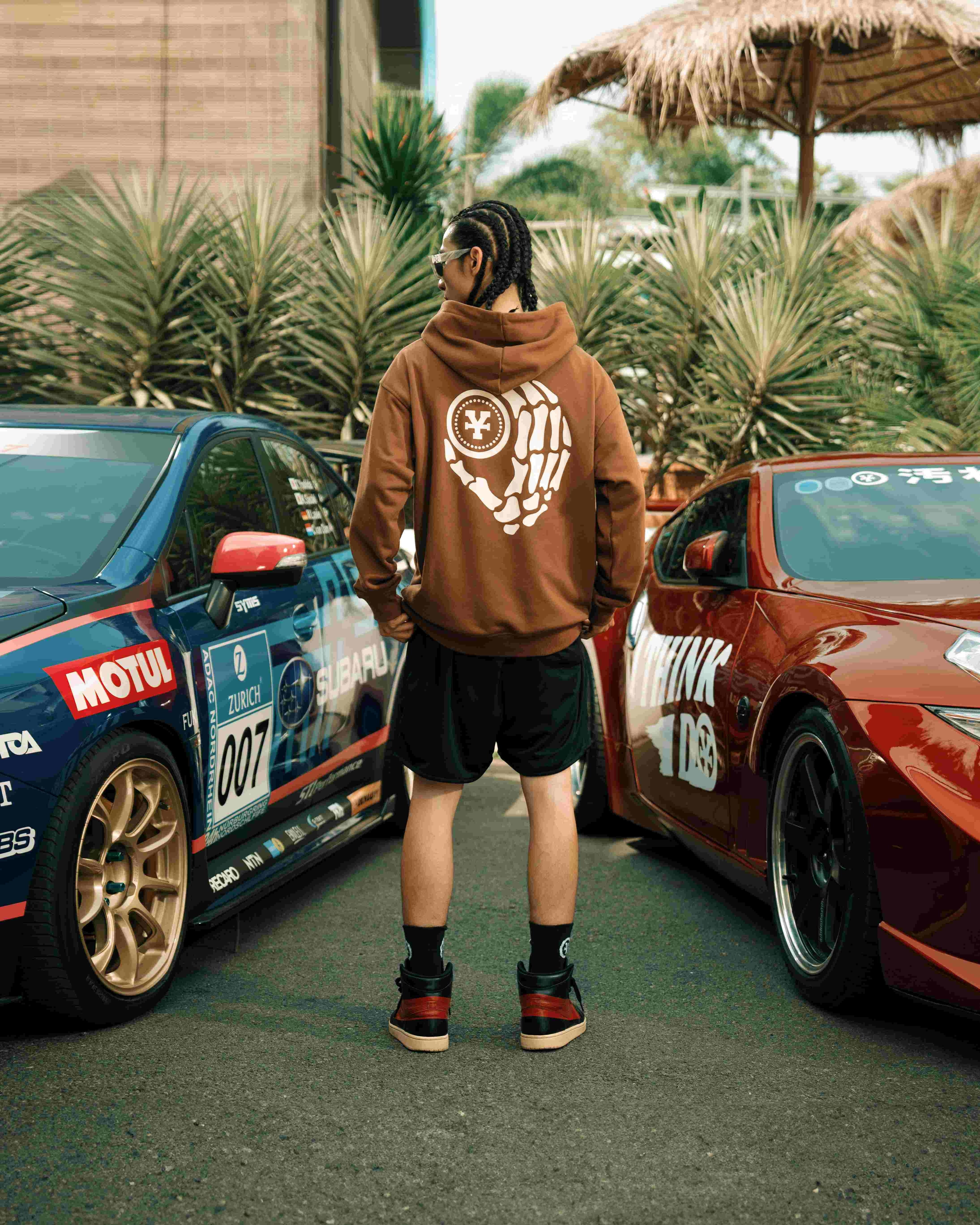 Logo Mesh Shorts - Black