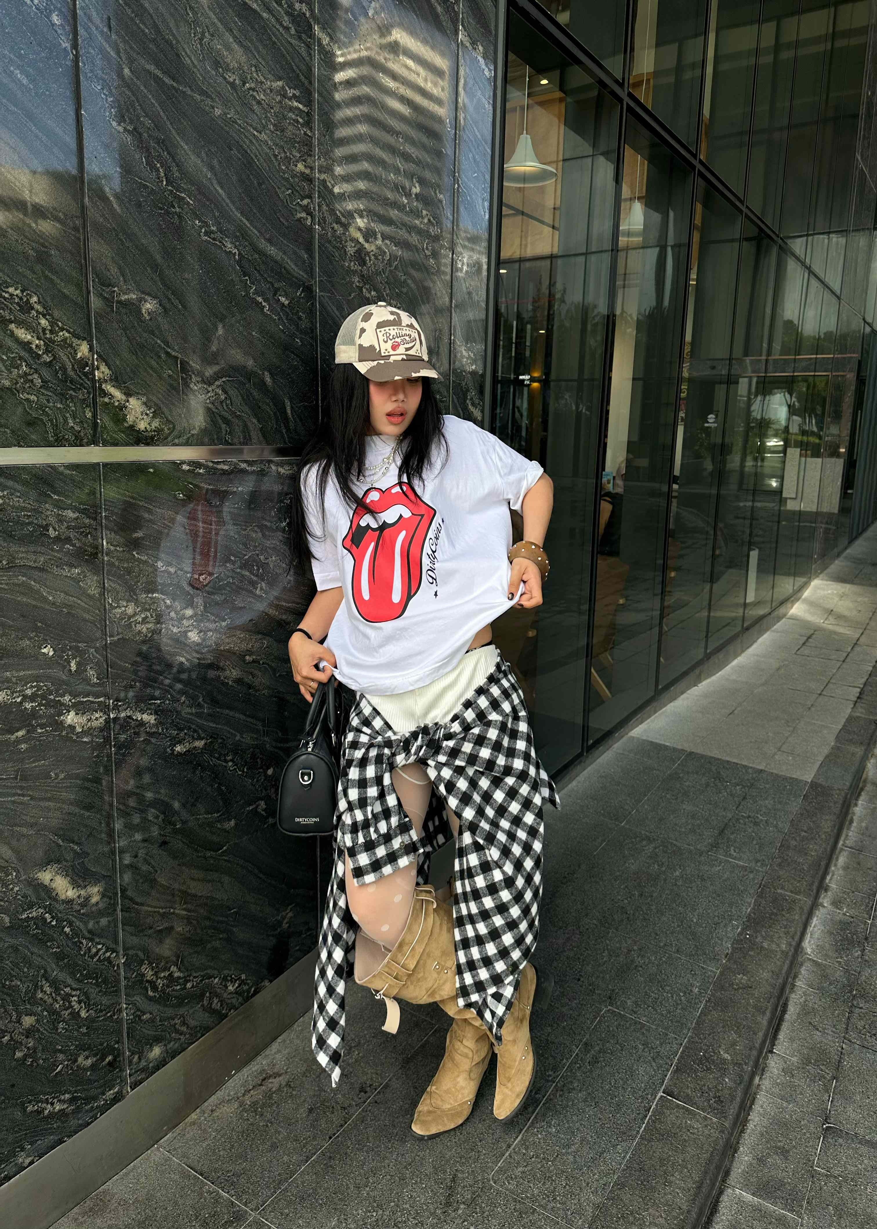 DCxRS Logo T-Shirt White