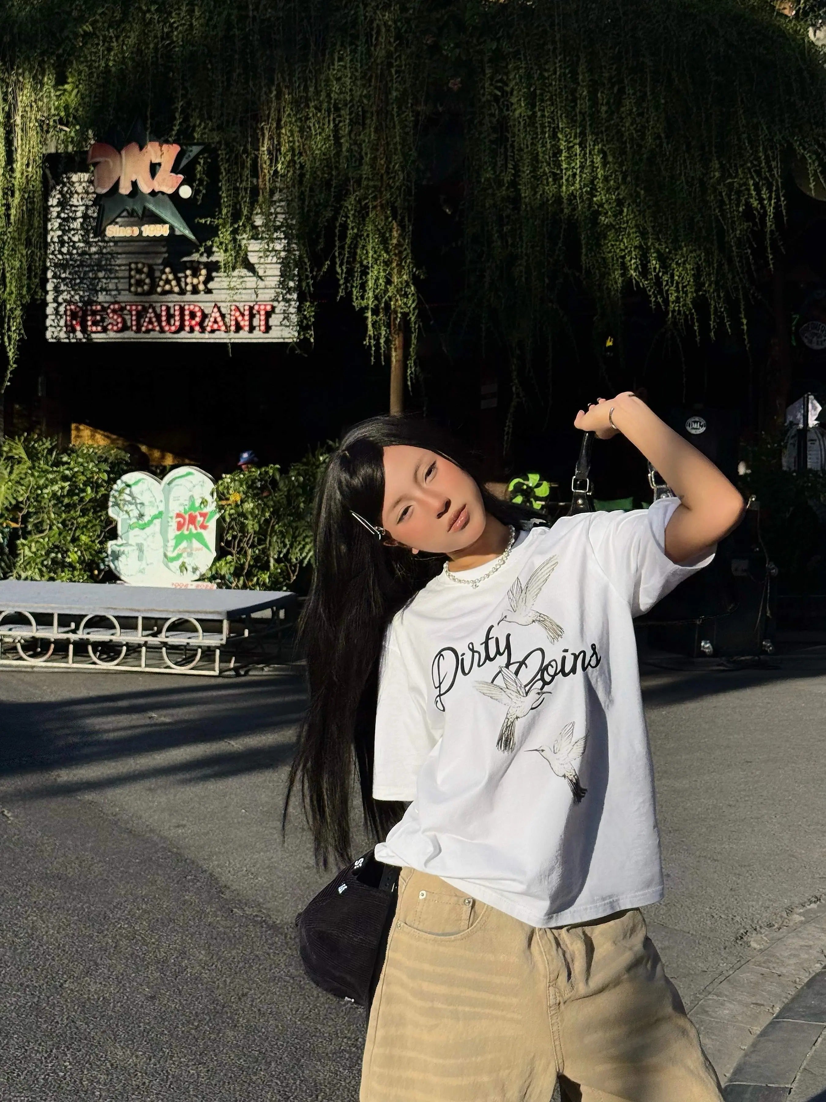 DirtyCoins With Colibri T-Shirt White