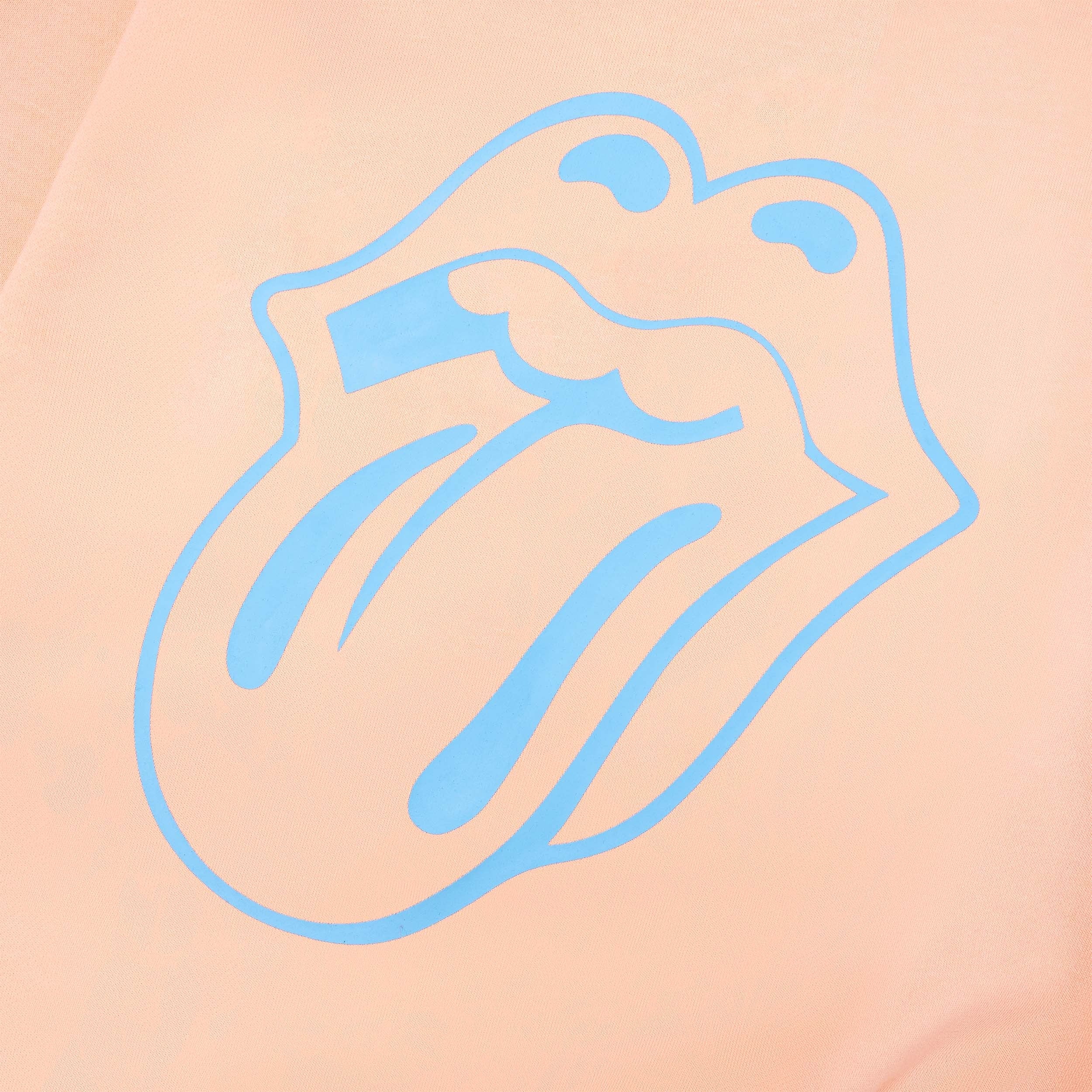 DCxRS Big Logo Printed Sweatshirt Orange